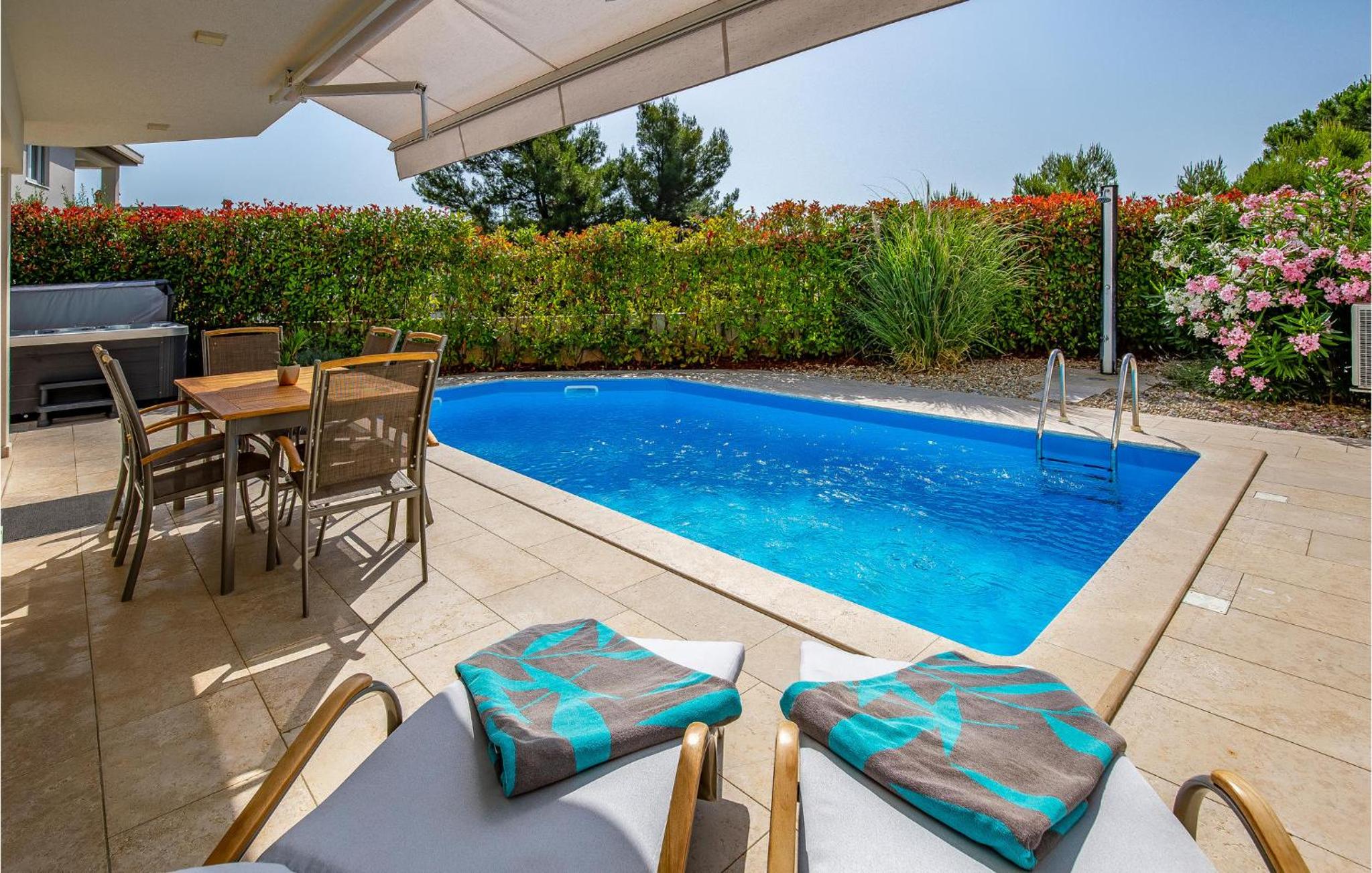 Lovely Home In Premantura With Jacuzzi view 5