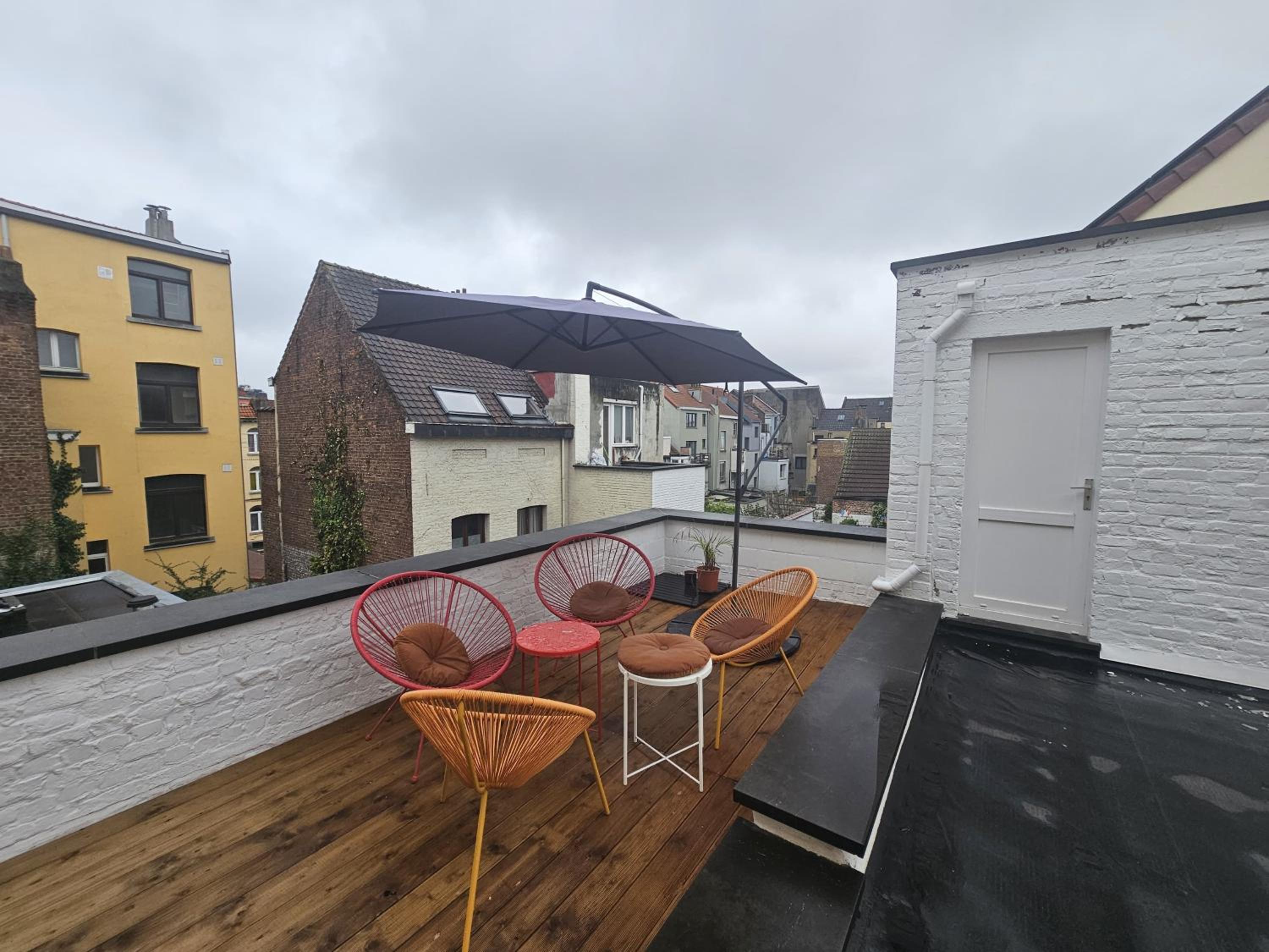 Cosy studio terrace automne
