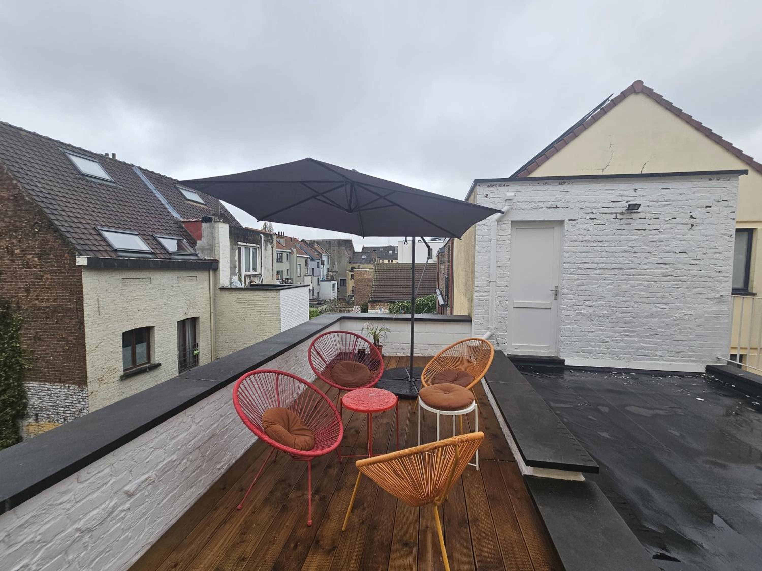 Cosy studio terrace automne