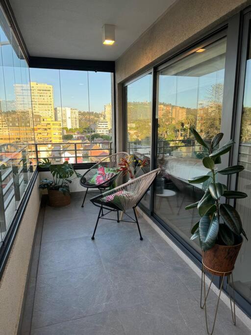 Hermosa vista al Palacio Rioja en Viña del Mar