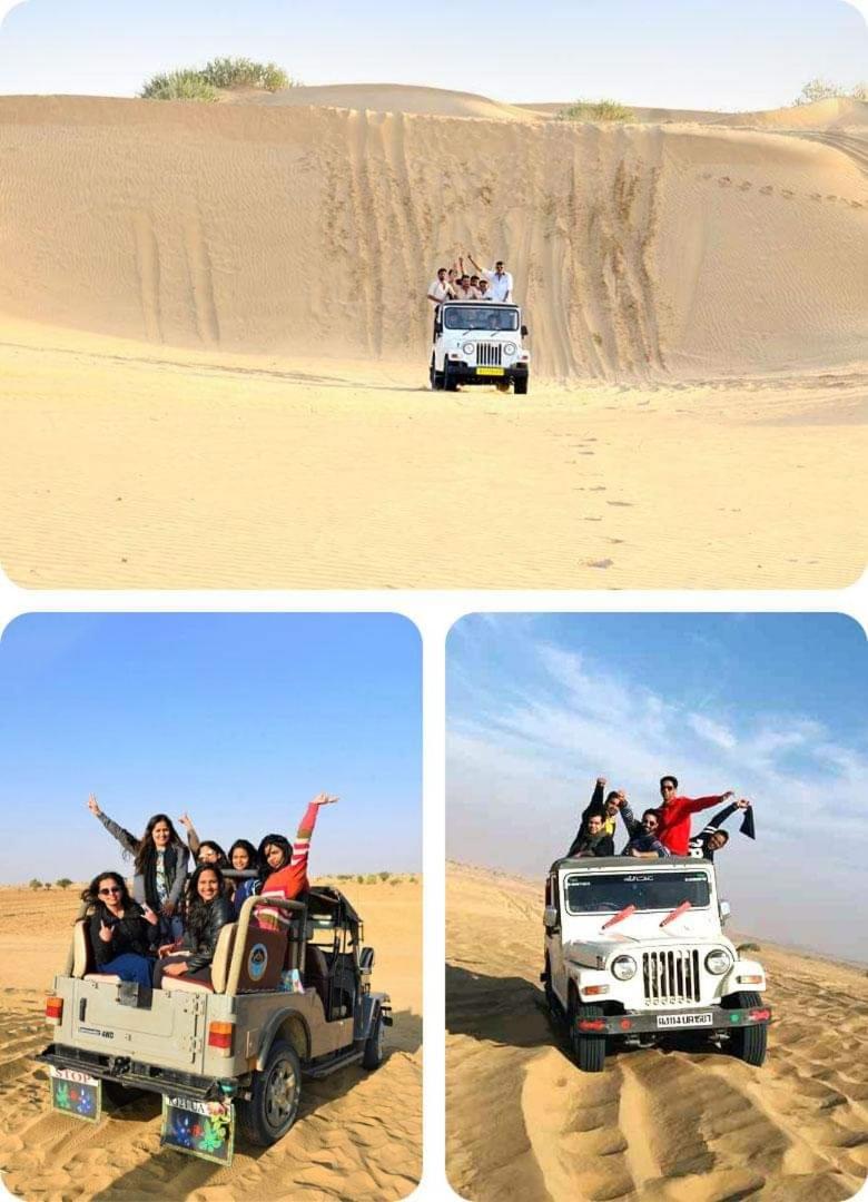 Excellent Desert Safari camp view 2