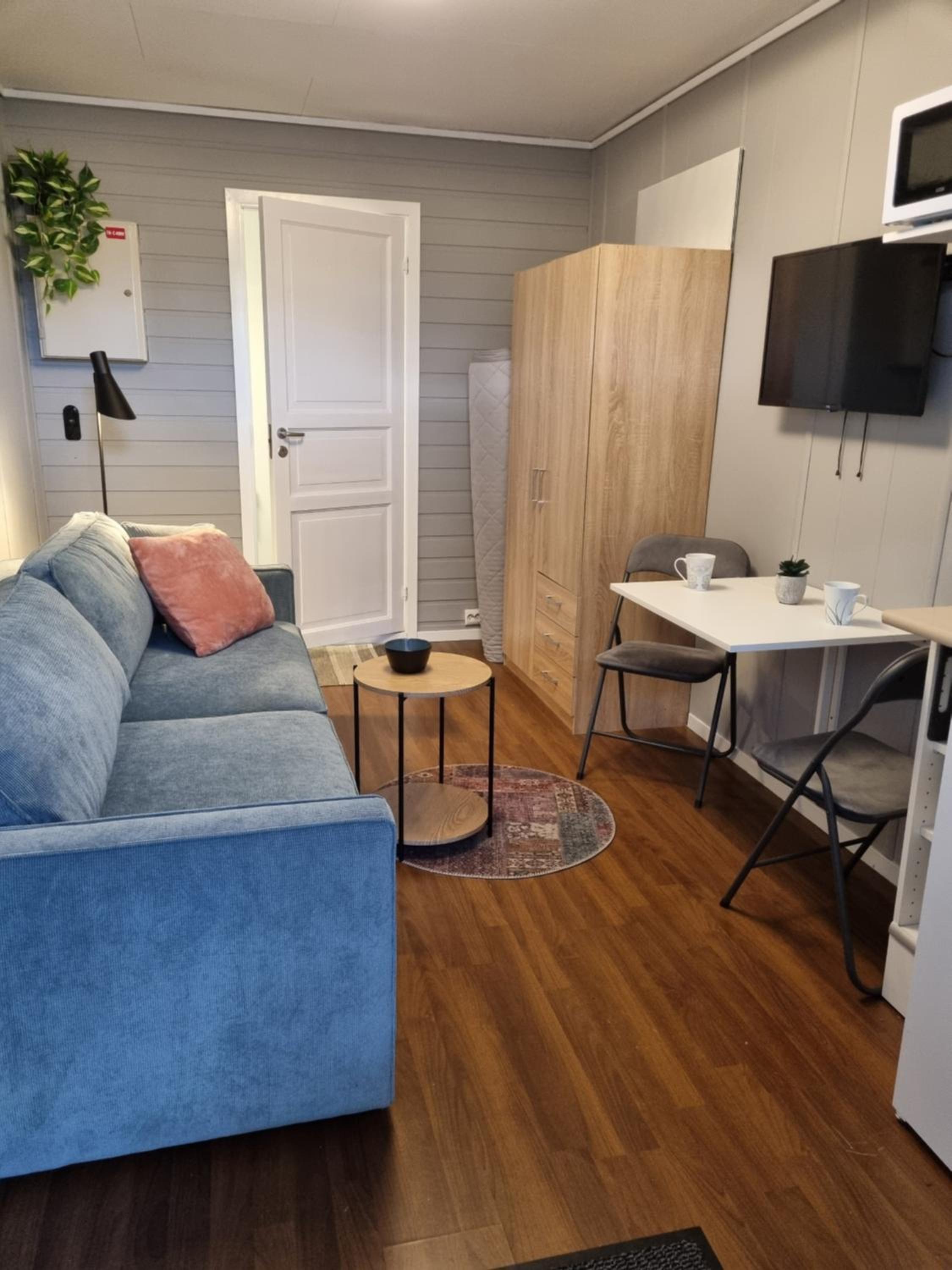 Small and cosy with free parking