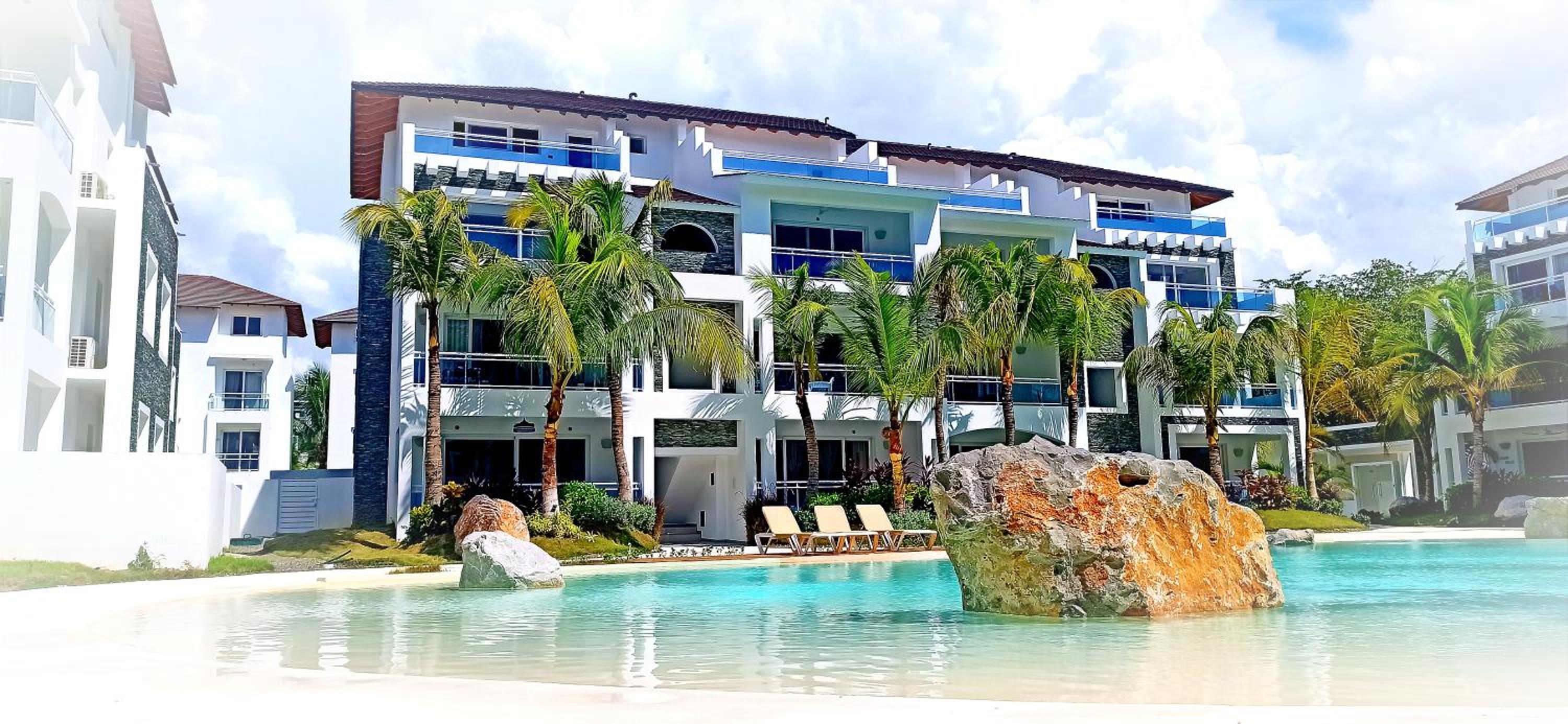 Estrella Dominicus Bayahibe 2BR Amazing Apartment Spektakularny Park Basenowy