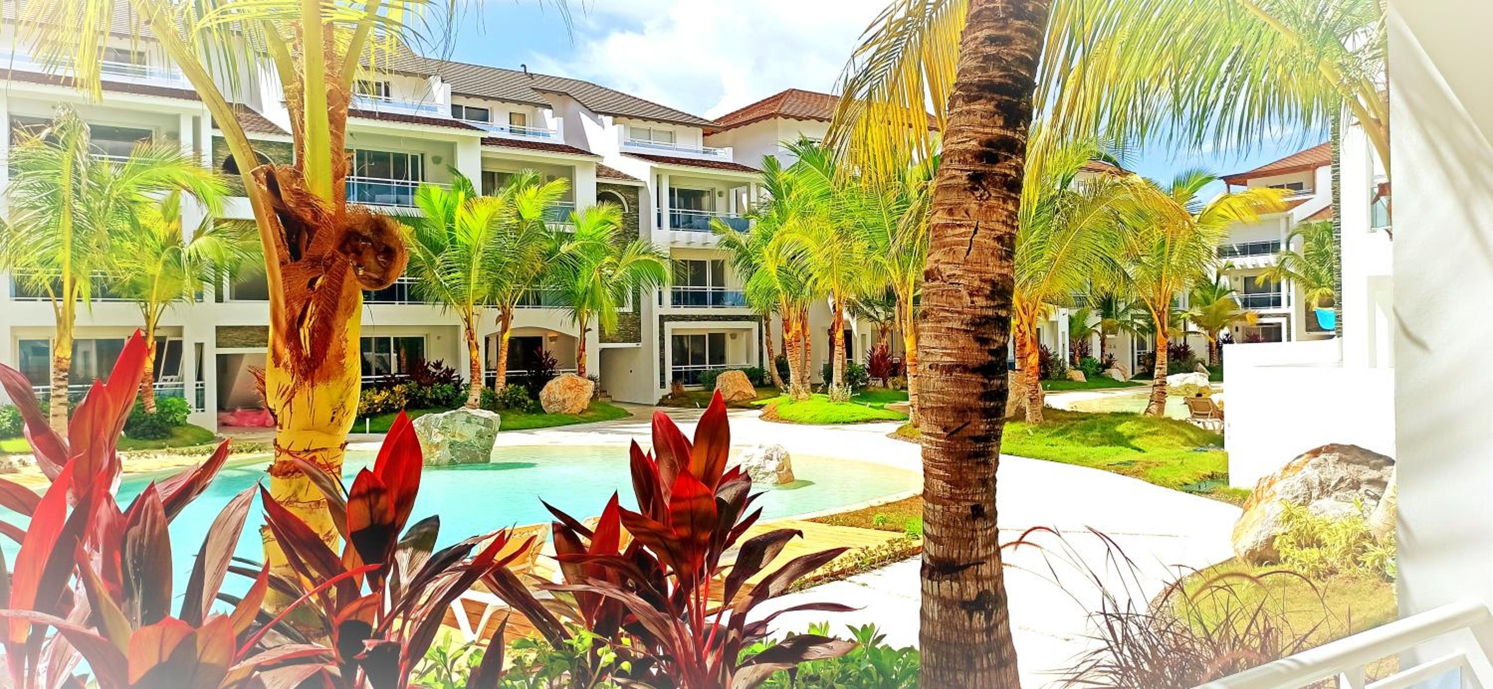Estrella Dominicus Bayahibe 2BR Amazing Apartment Spektakularny Park Basenowy
