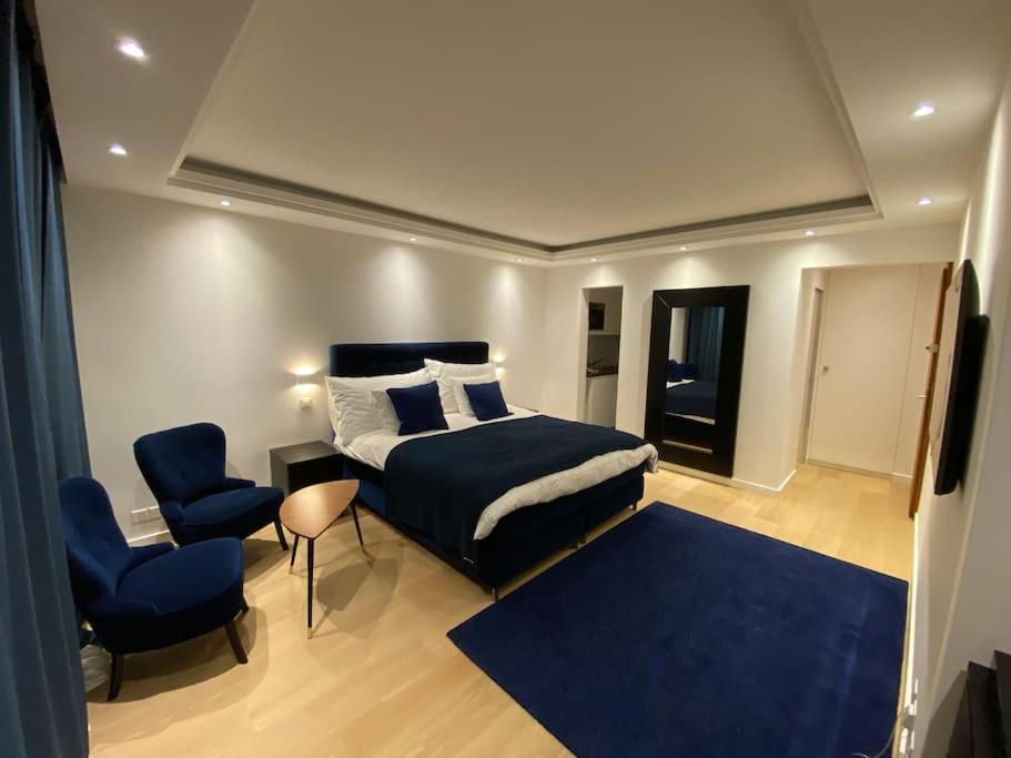 Luxueux studio aux Eaux-Vives