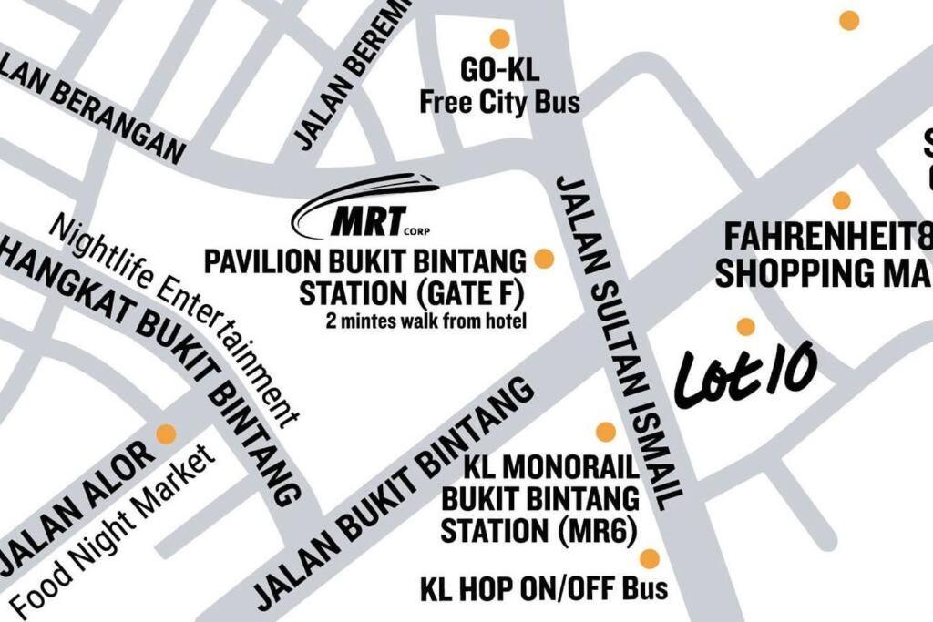 Bukit Bintang Fairlane 1412 for 1-5pax 1BR TRX Pavilion KL