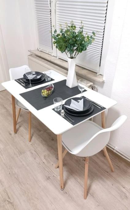 Halbes Apartment Wismar Altstadt King Bed