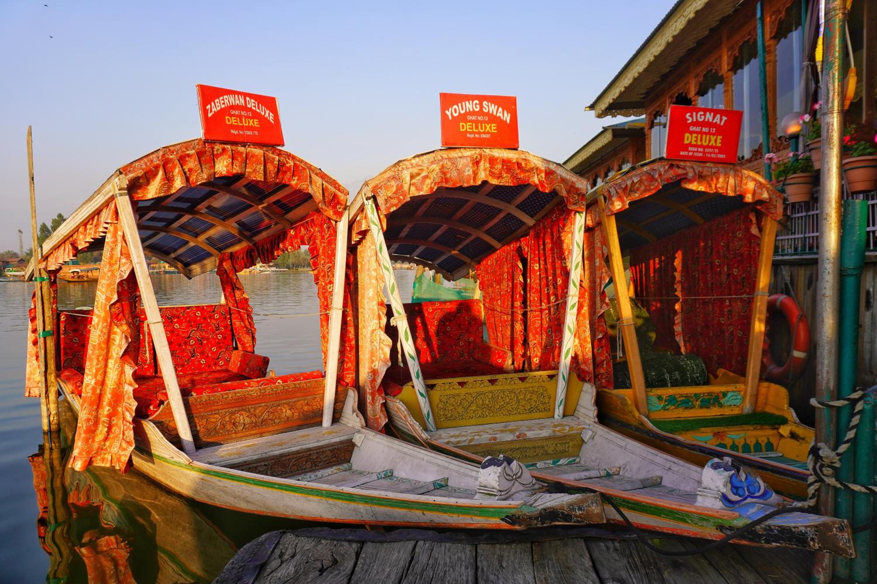 Swan Group of Houseboats, Golden Dal Lake
