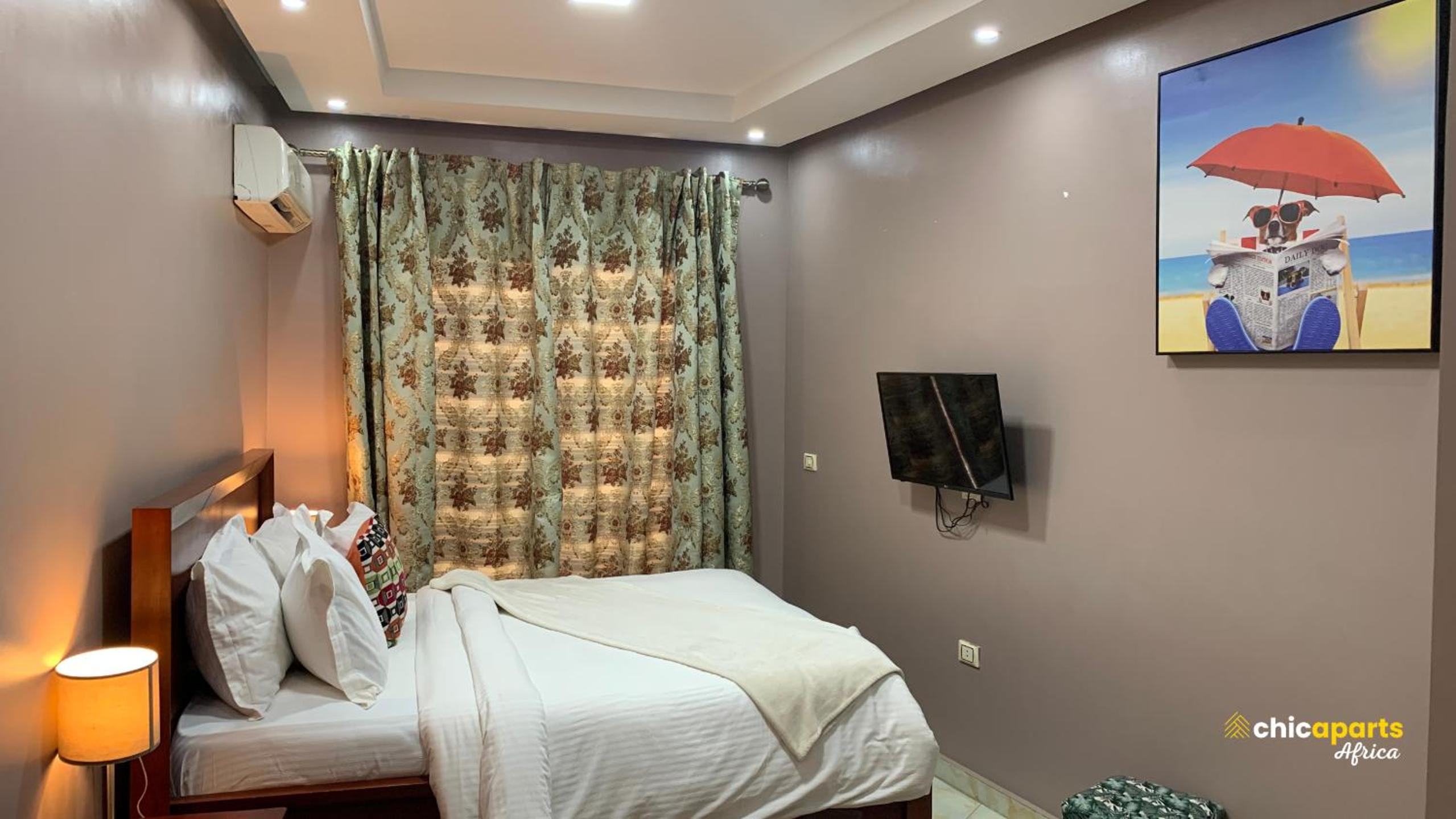 Premium apart with gym and great view
