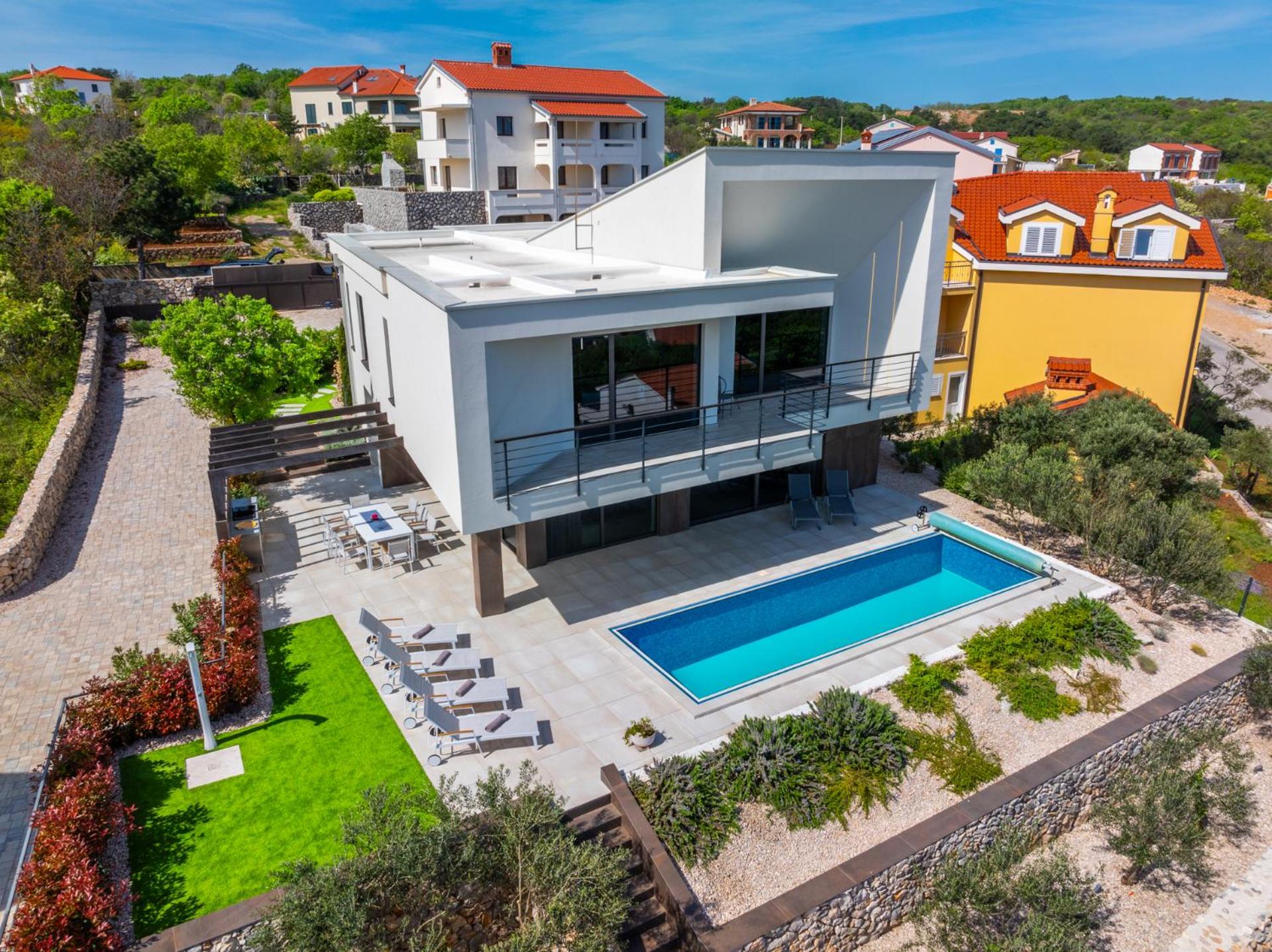 Villa Panoramica with heated pool and sauna view 2
