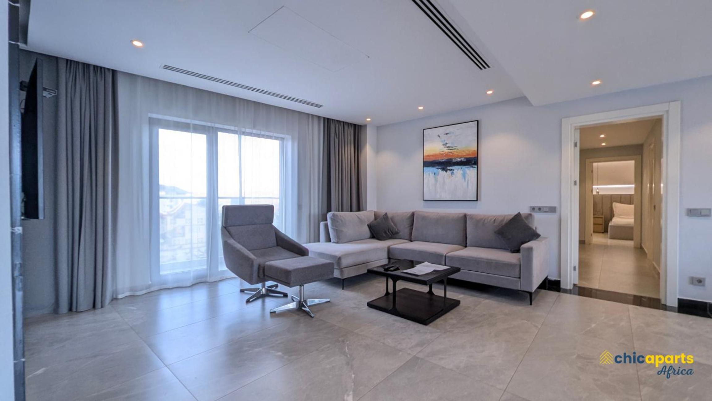 Premium apart with parking and great view