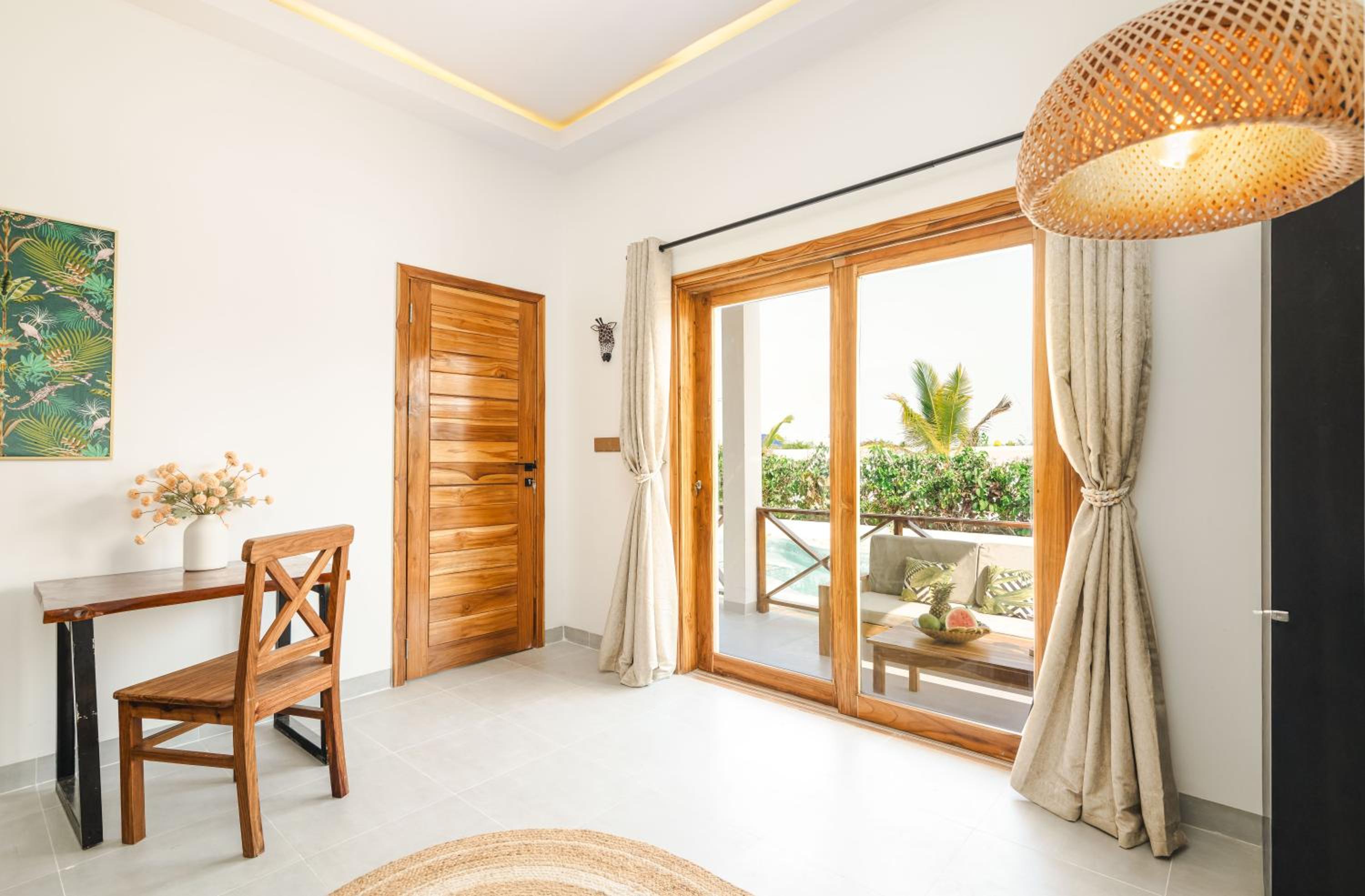 Kamili Villas, Bwejuu, Zanzibar view 2