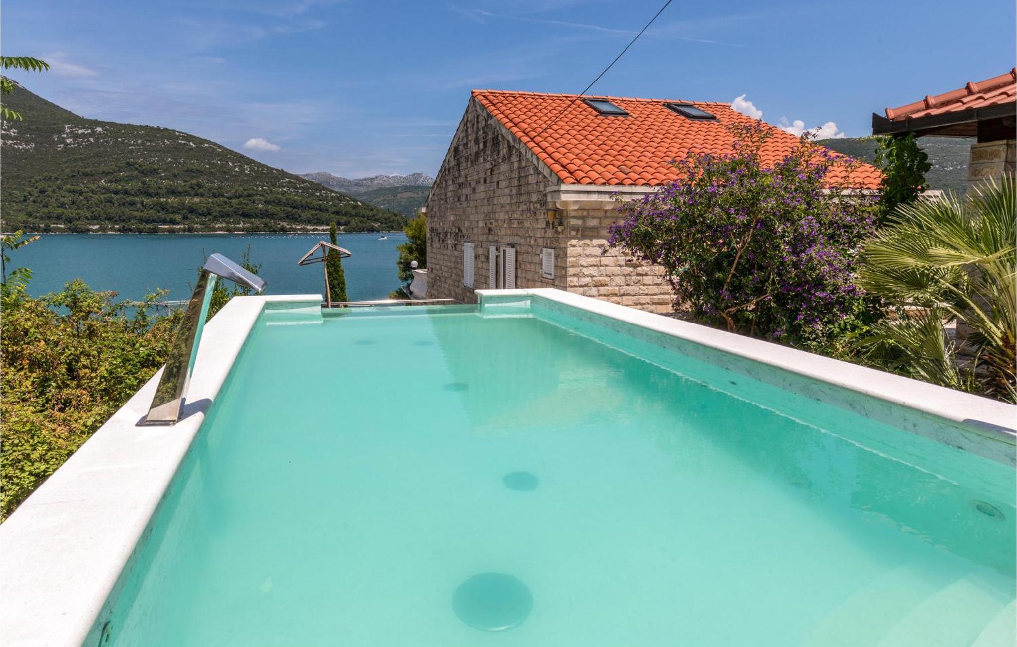 Nice Home In Ston With Sauna