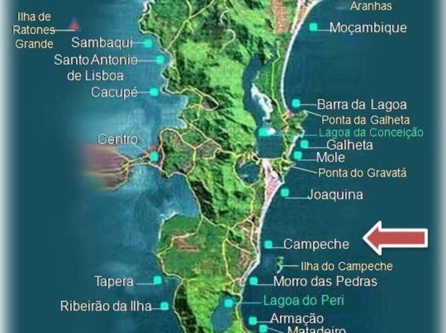 Casa Praia do Campeche