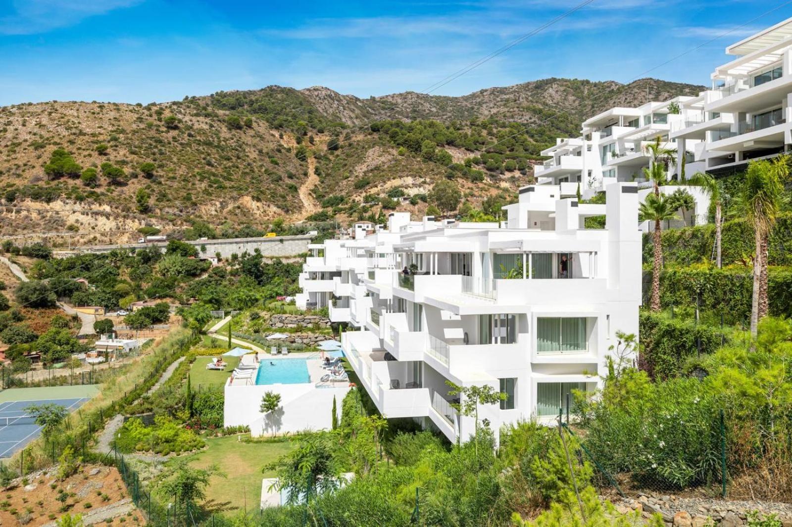 Hillside flat with pool by Costarentals - Ref M49 view 5
