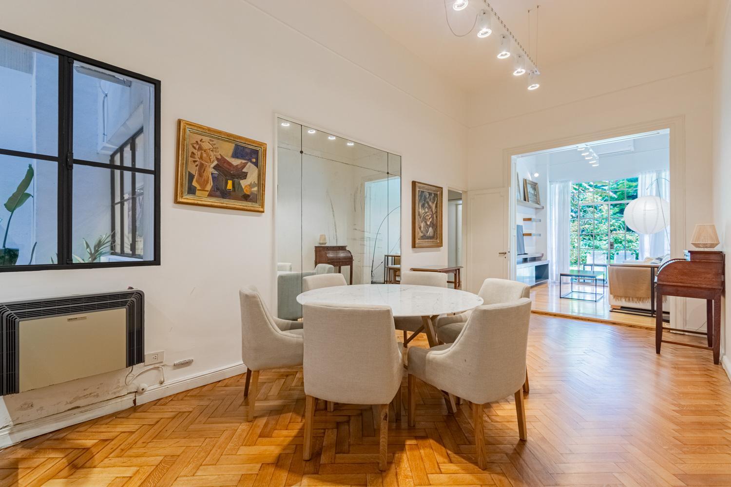 Increíble departamento con amplio parque en la mejor zona de Recoleta sobre la calle Paraguay