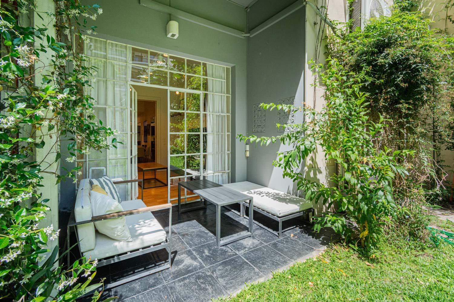 Increíble departamento con amplio parque en la mejor zona de Recoleta sobre la calle Paraguay