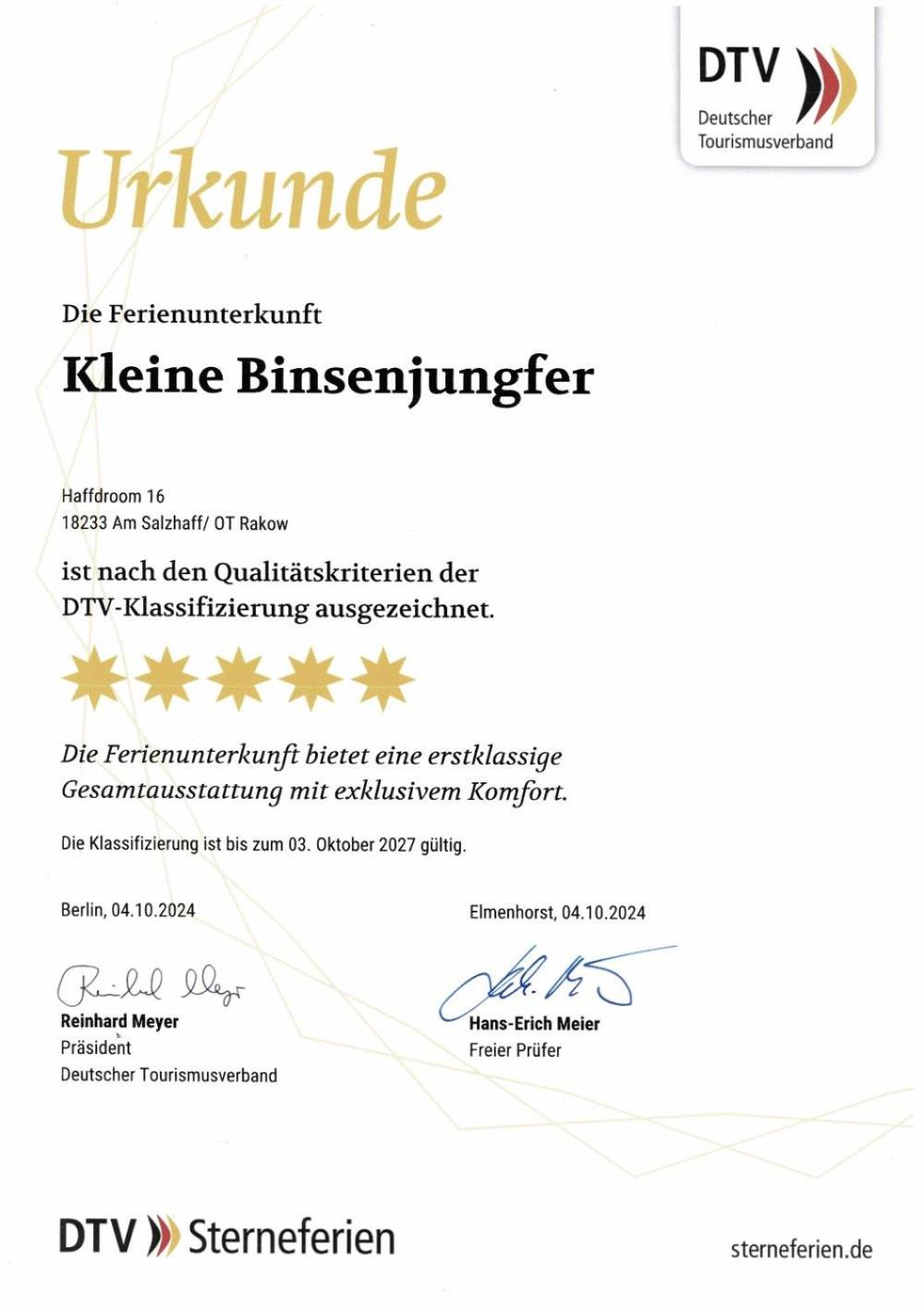Kleine Binsenjungfer - Ferienhaus mit Sauna und Kamin für 6 Personen