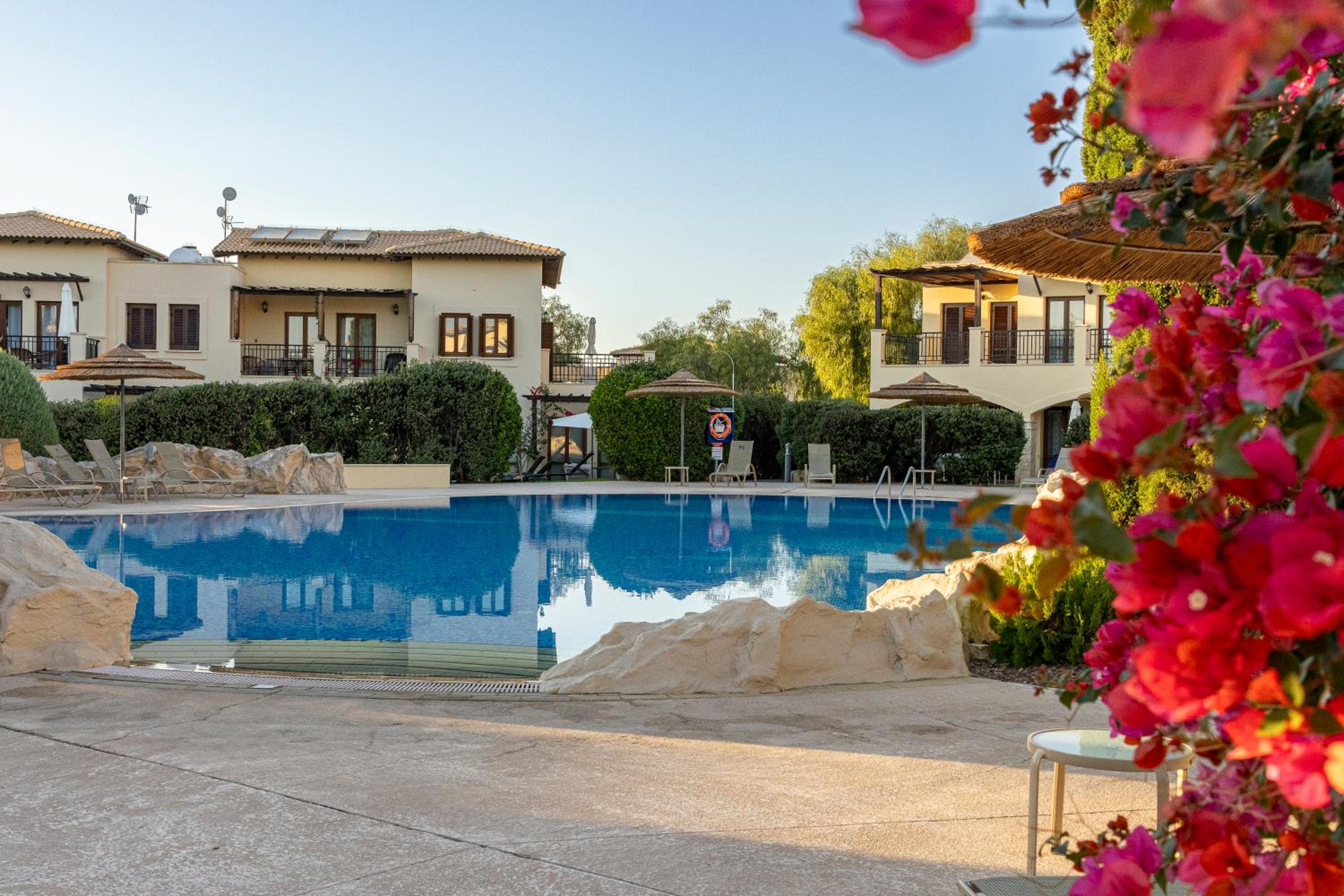 Bright apartment with shared pool in Aphrodite Hills