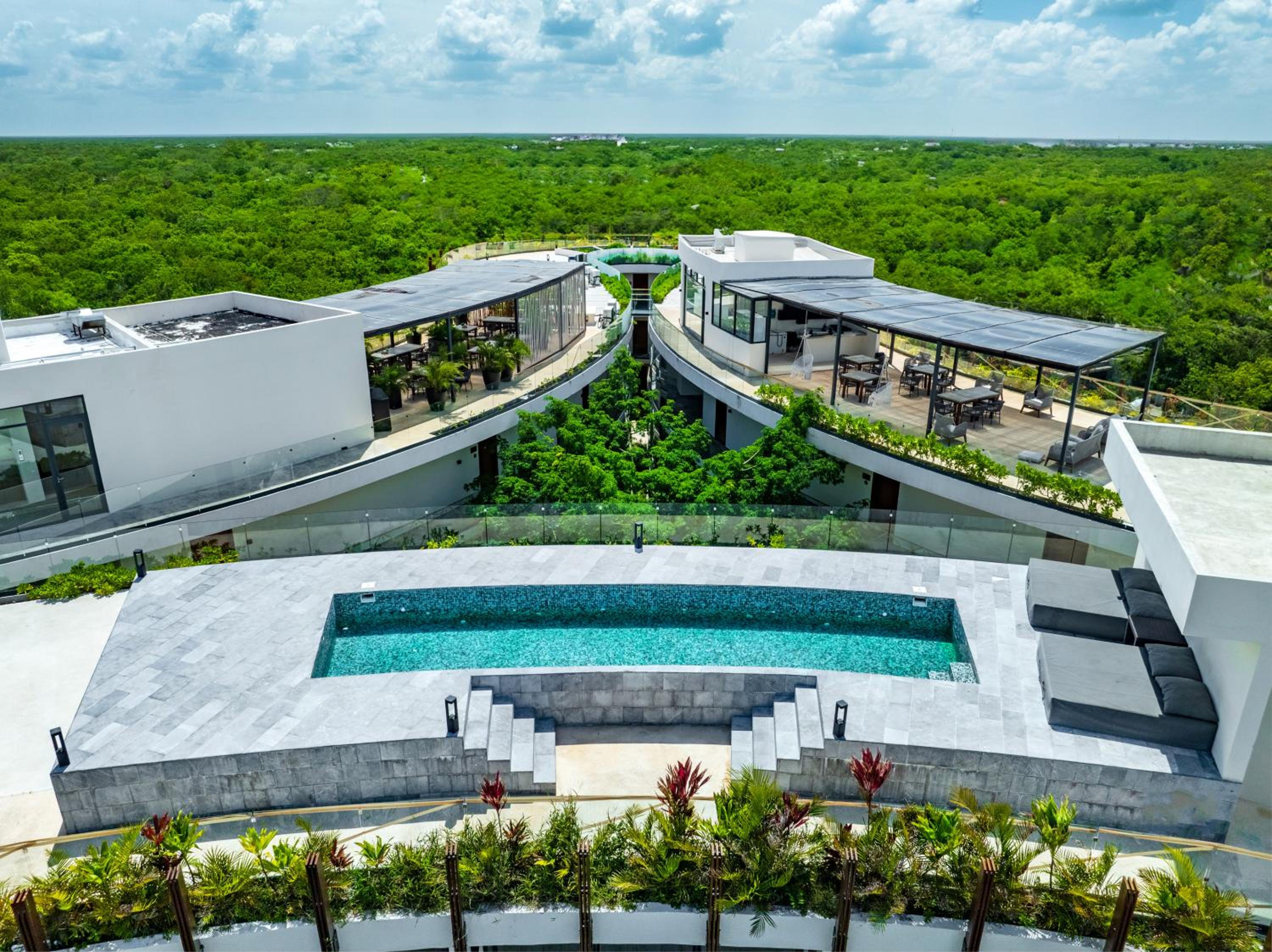 The Melina - Pool & Skyview Bar 5min to Beach view 5