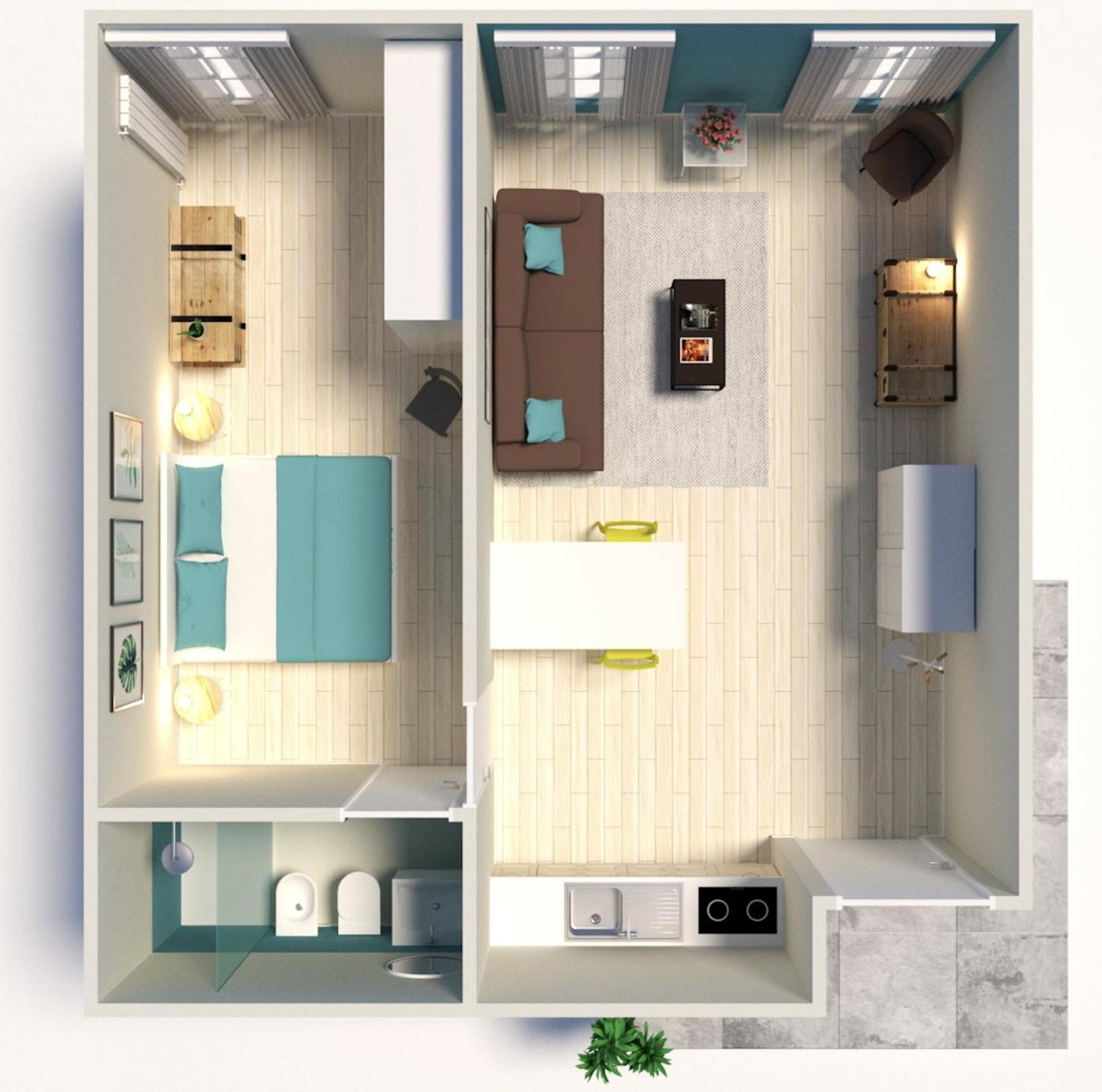 hotel room