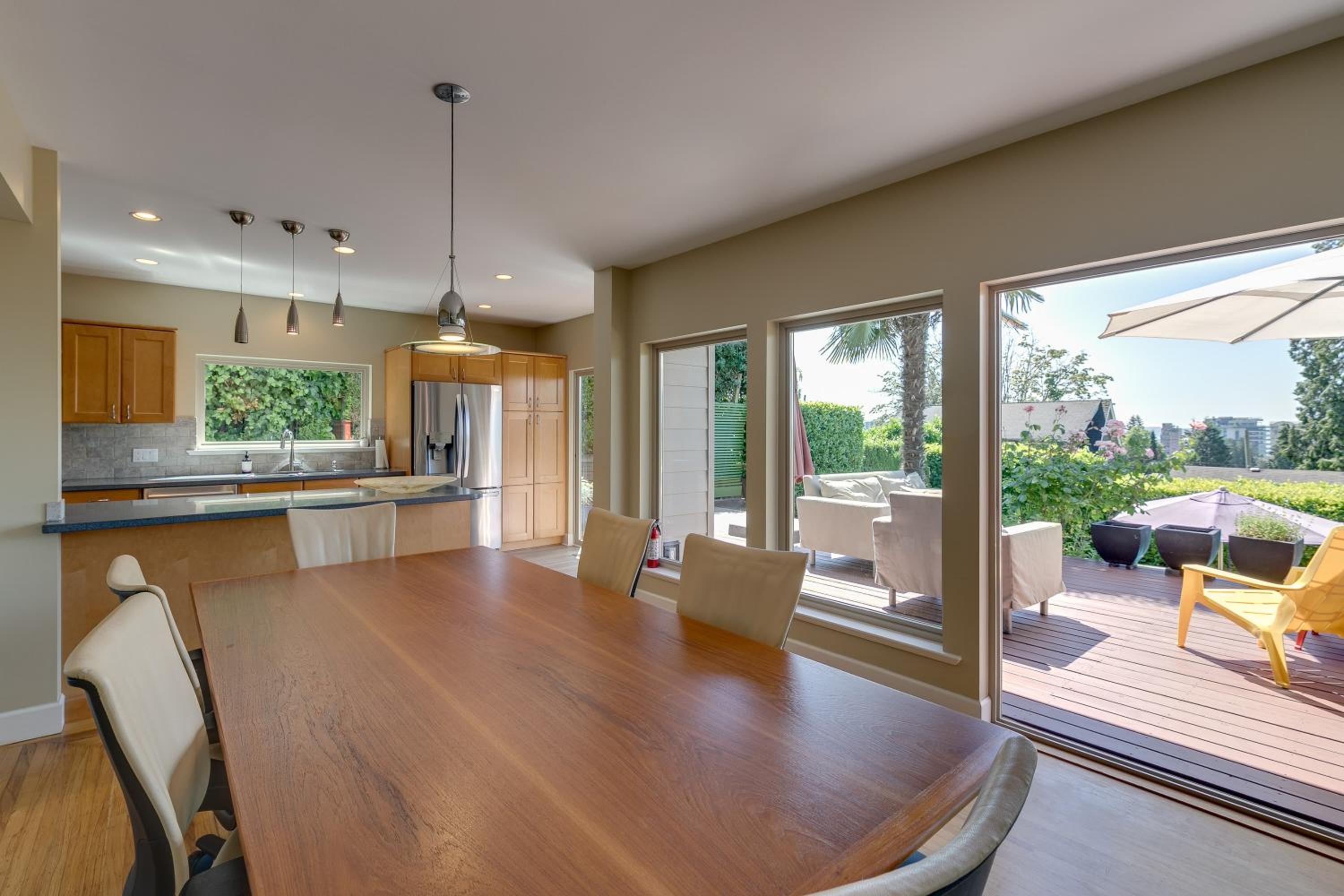 West Vancouver Family Home w Custom Patio and Pool