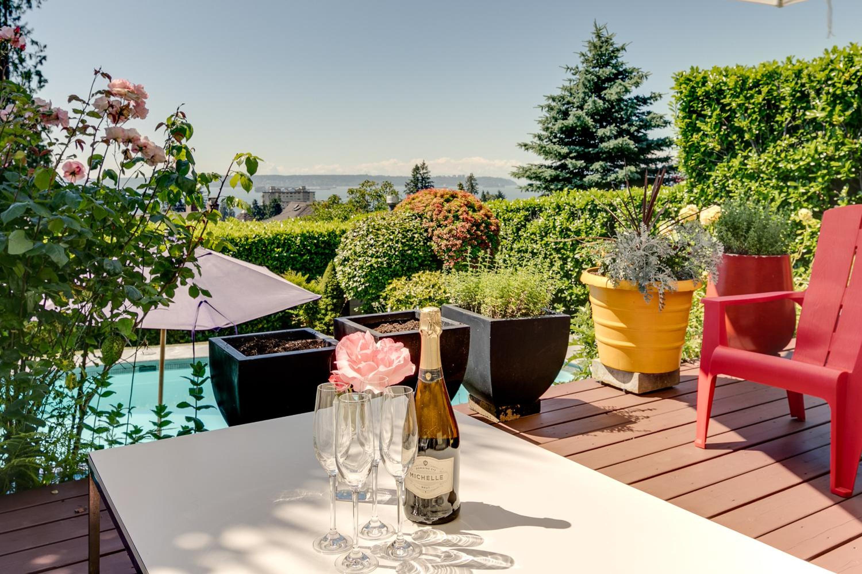 West Vancouver Family Home w Custom Patio and Pool