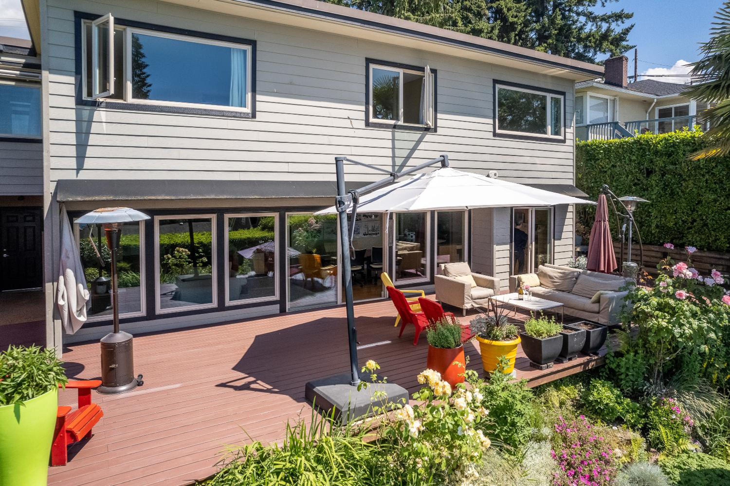 West Vancouver Family Home w Custom Patio and Pool