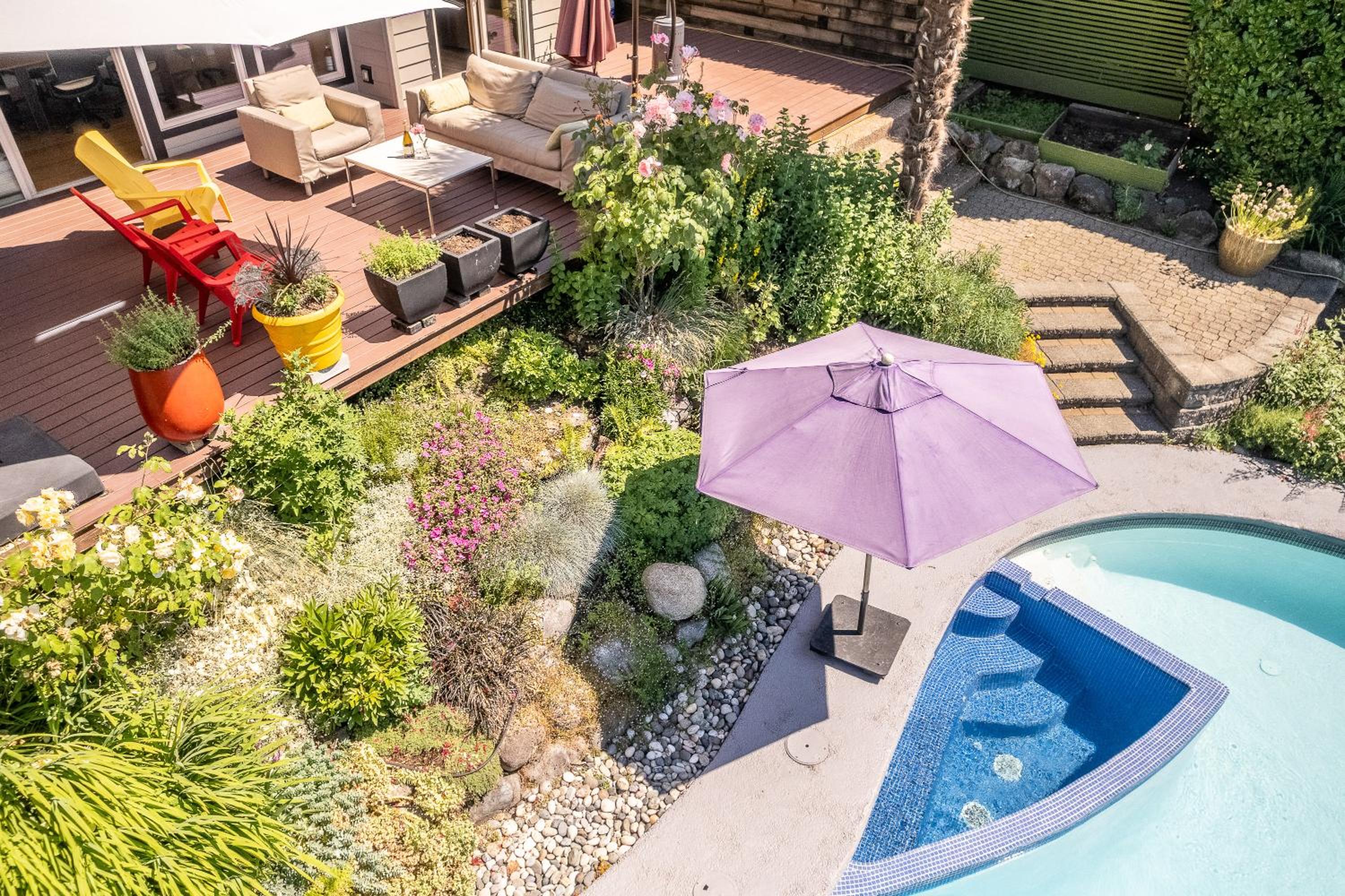 West Vancouver Family Home w Custom Patio and Pool