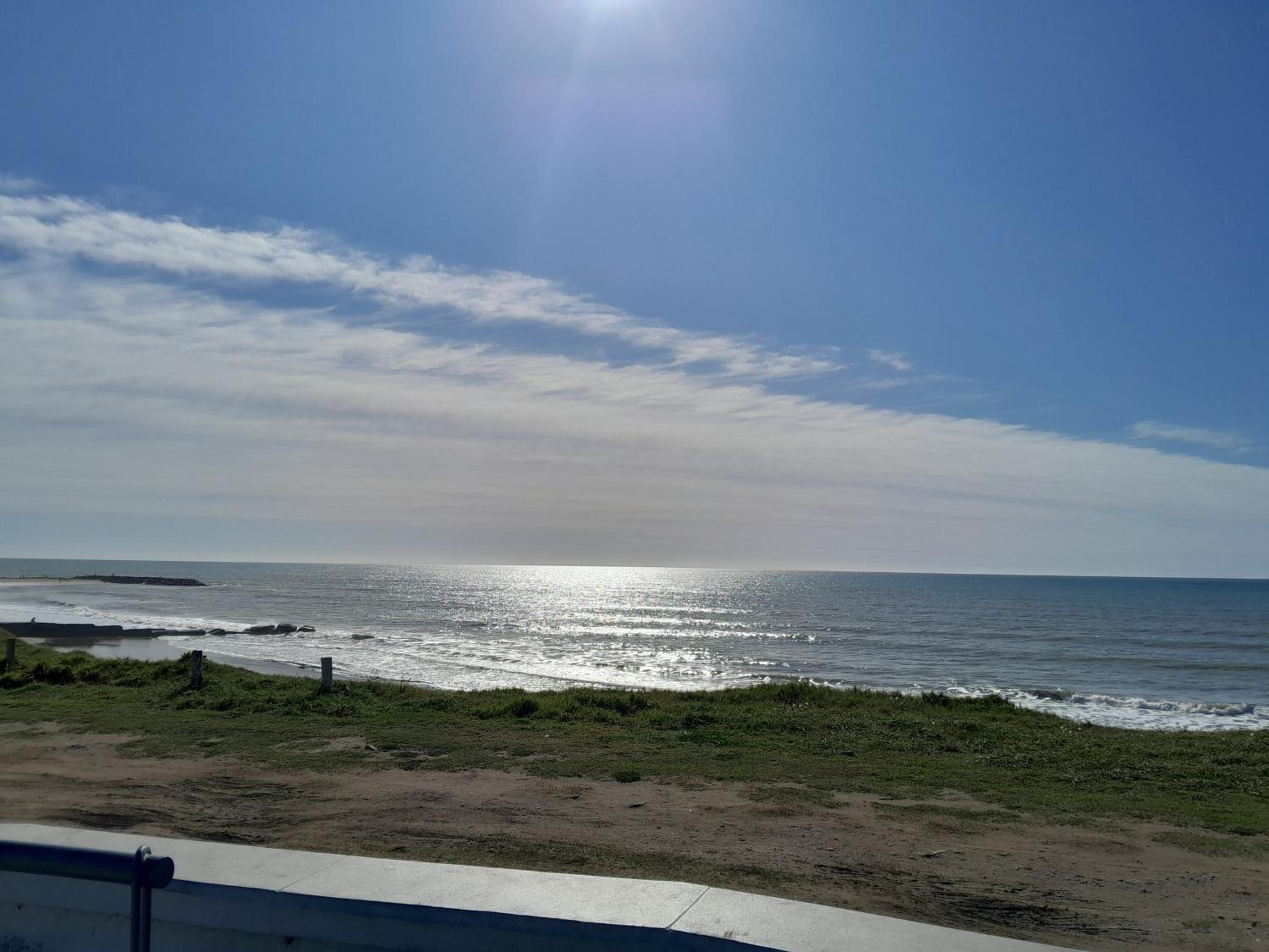 Storni frente al mar