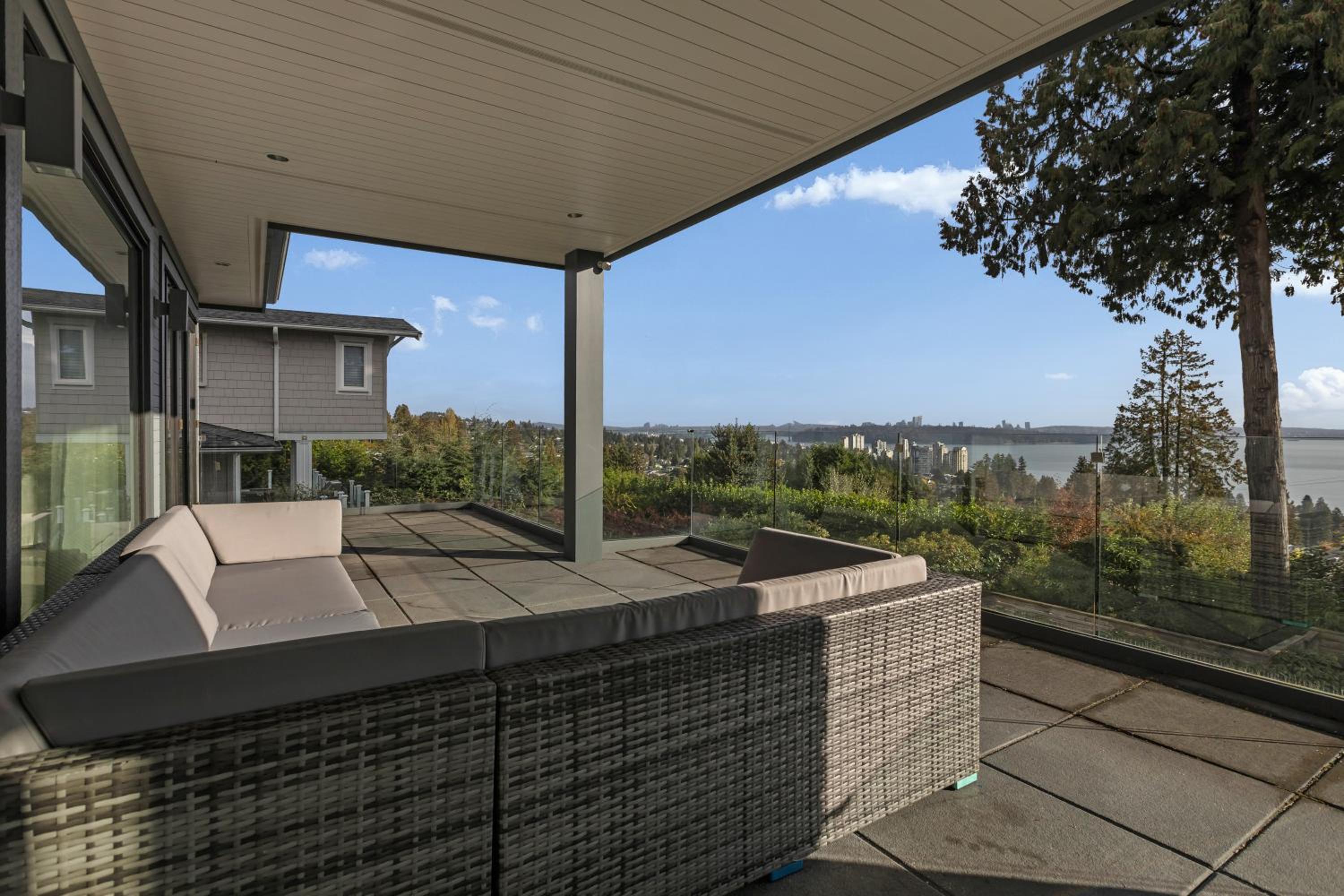 Contemporary Home with Stunning Ocean and City Views