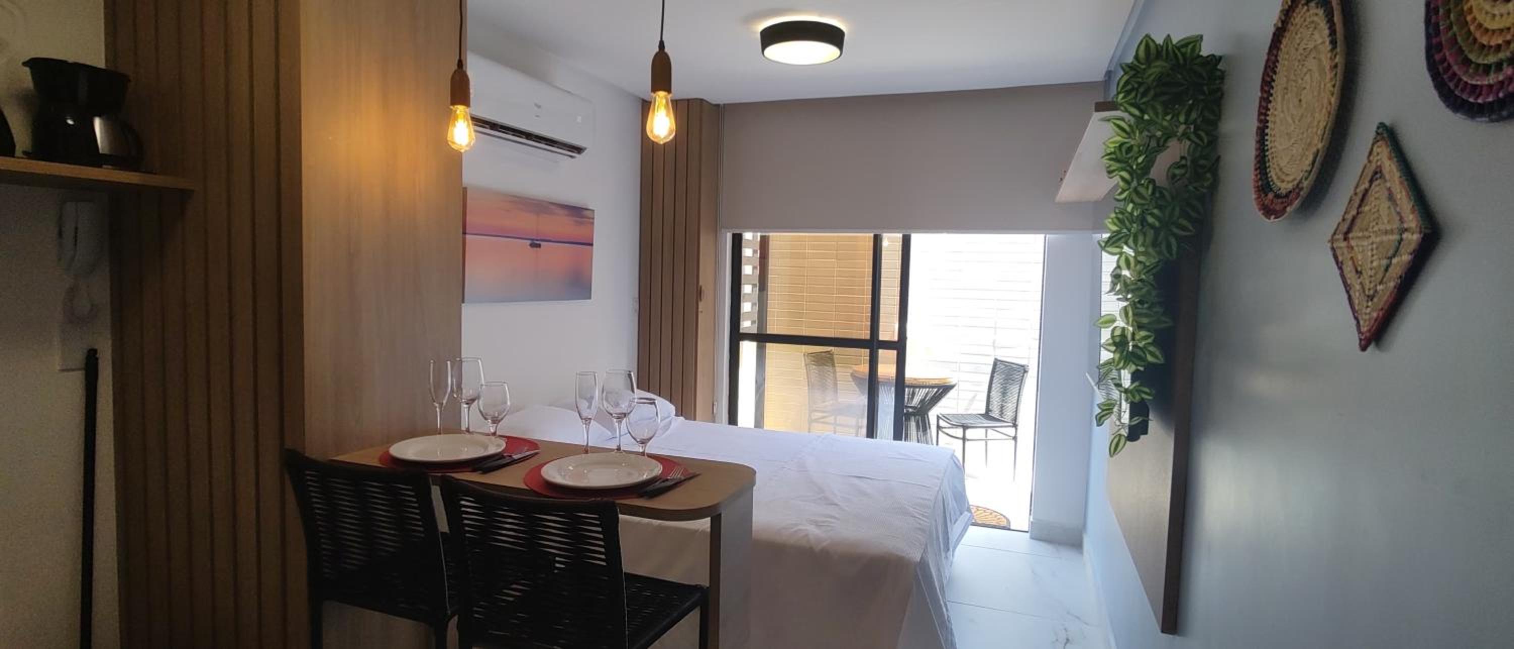 Flat em Cabo Branco 50m da praia
