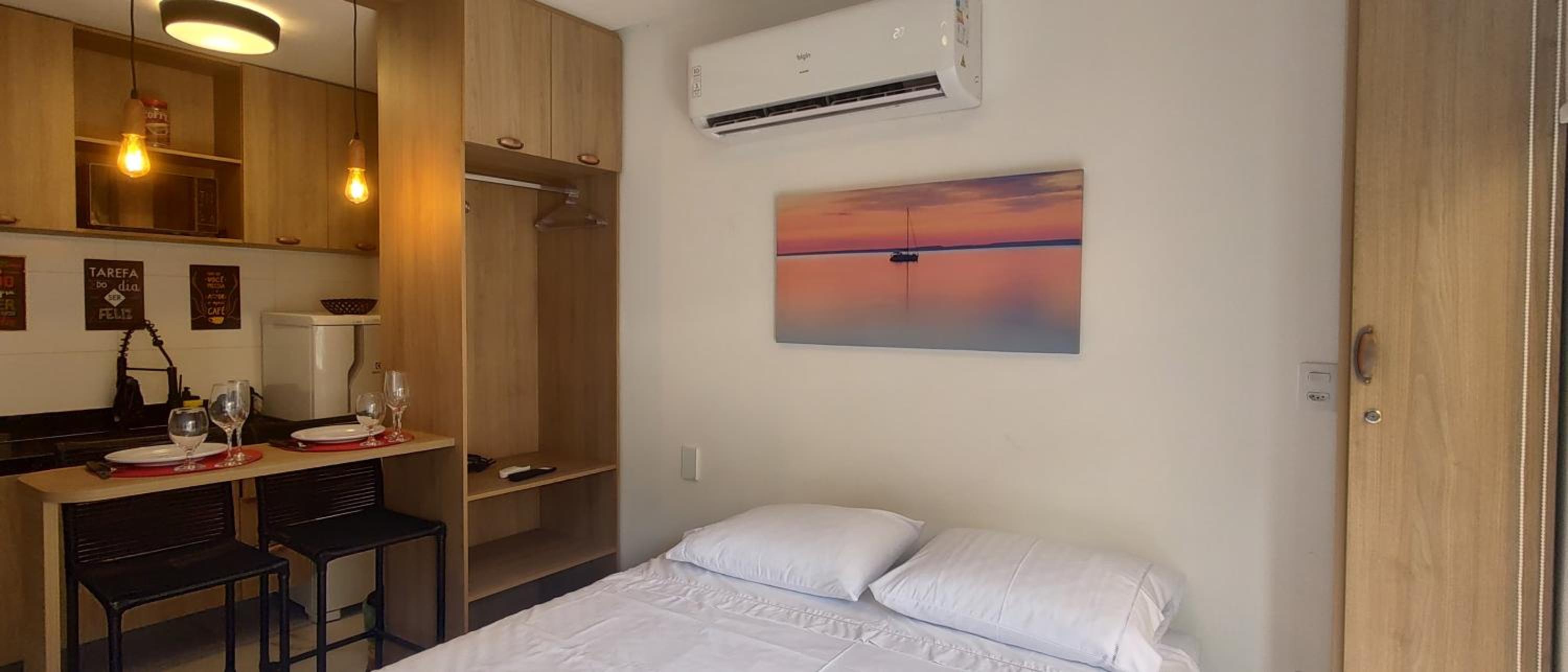 Flat em Cabo Branco 50m da praia