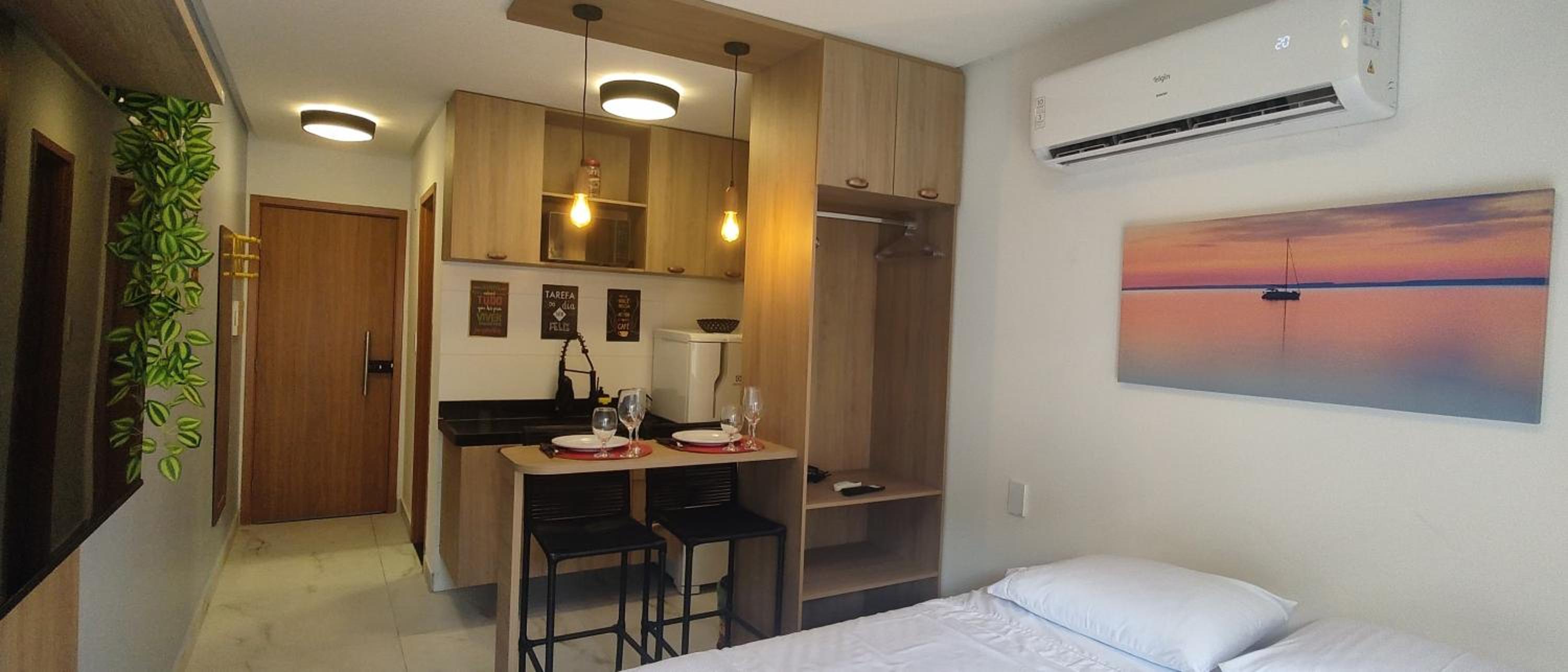 Flat em Cabo Branco 50m da praia