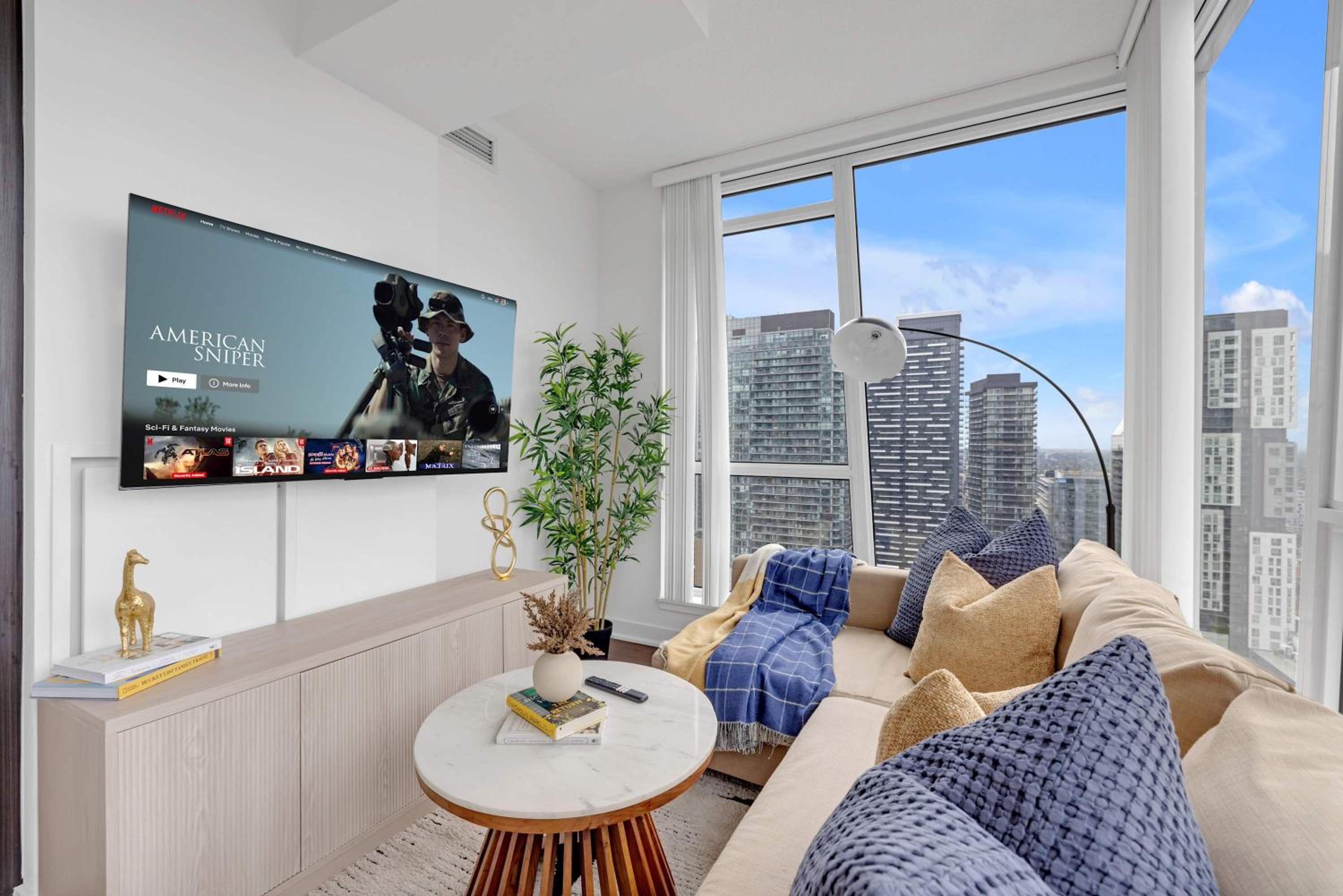 Luxurious 2 BR Condo Great Location