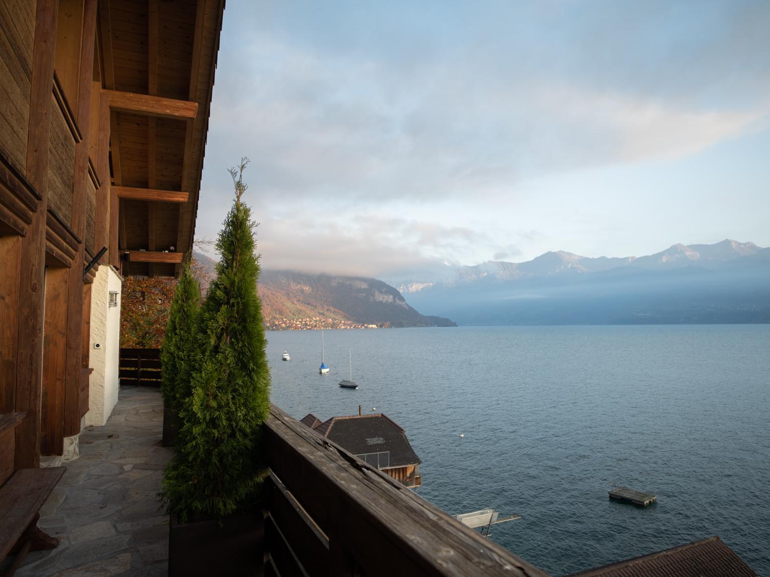 Lakeside Chalet with Panorama View