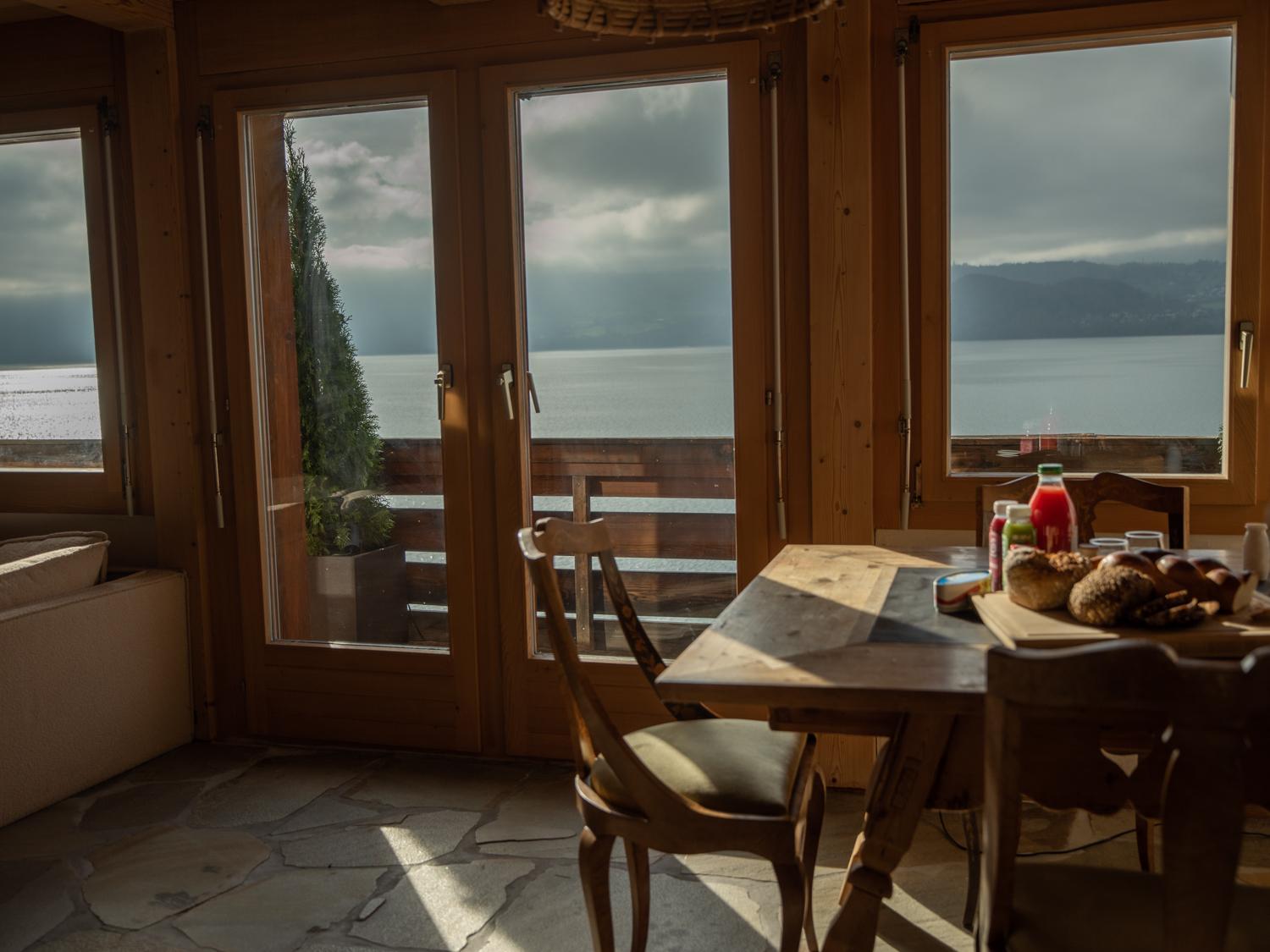 Lakeside Chalet with Panorama View