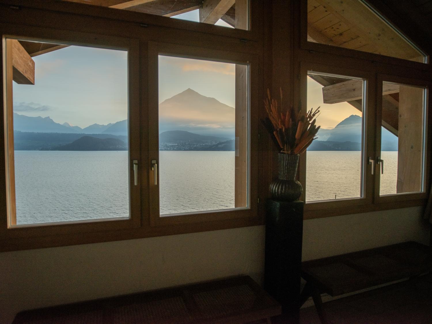 Lakeside Chalet with Panorama View