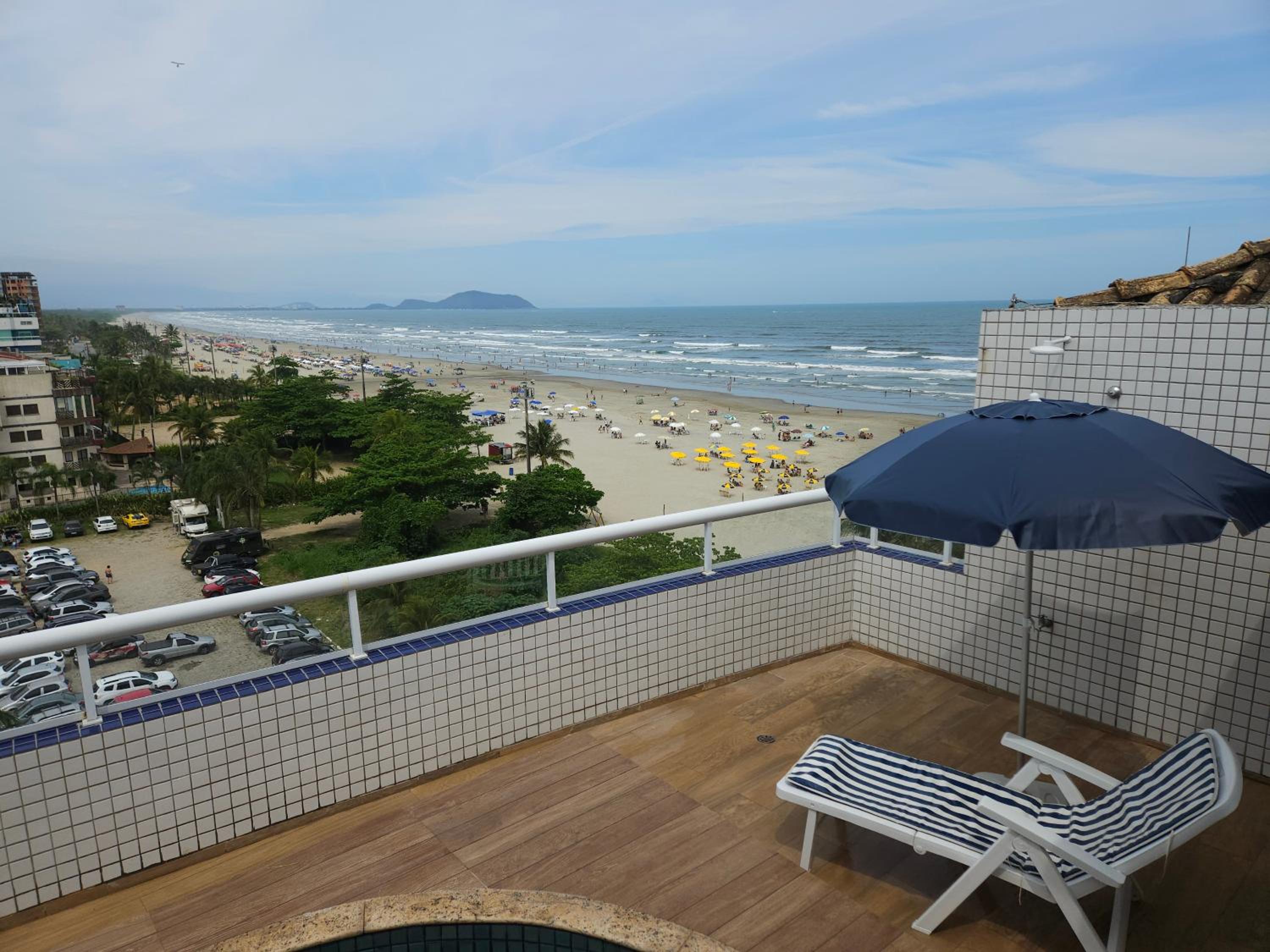 Apartamento Cobertura Duplex Pé na Areia Bertioga