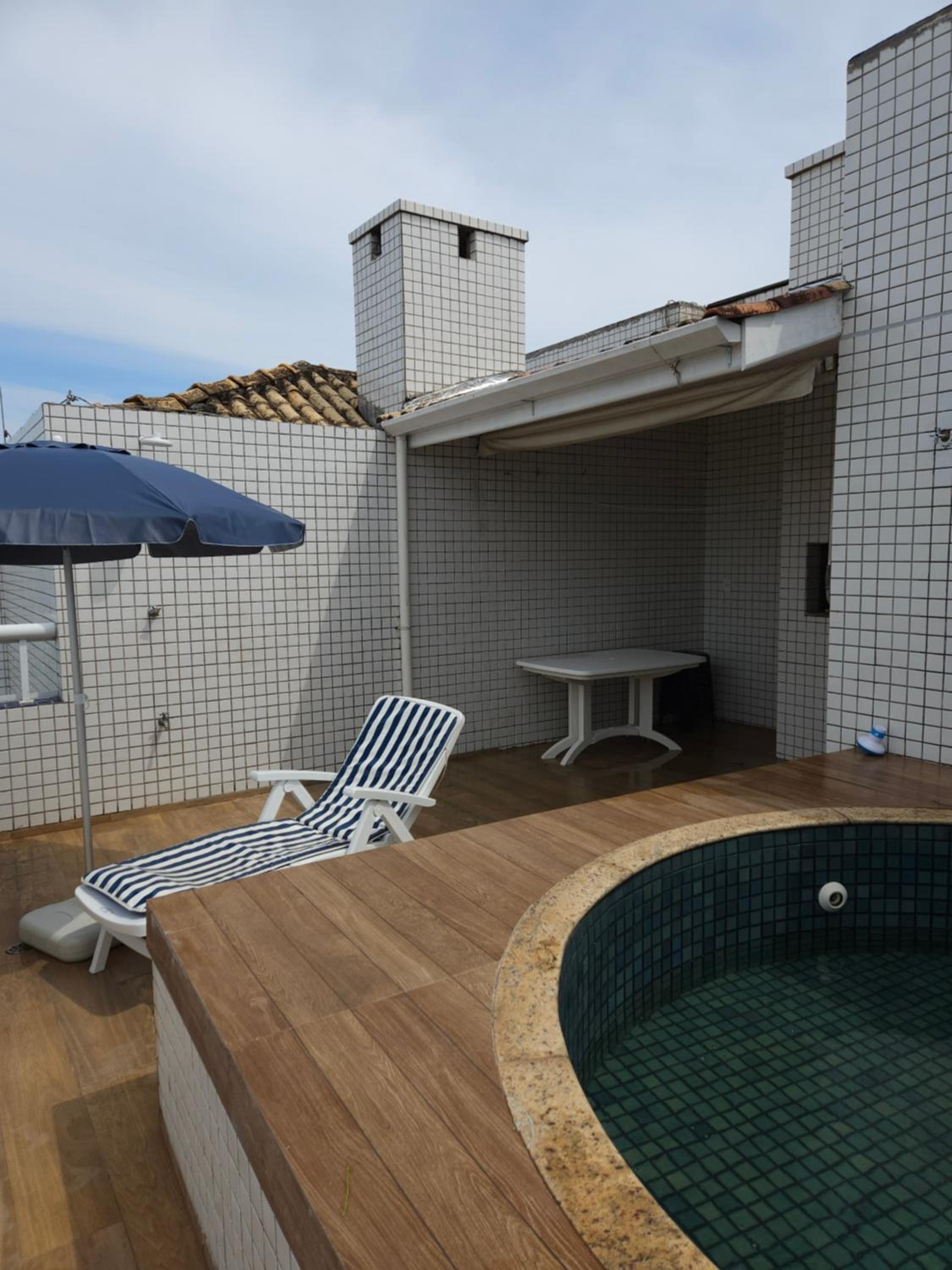 Apartamento Cobertura Duplex Pé na Areia Bertioga