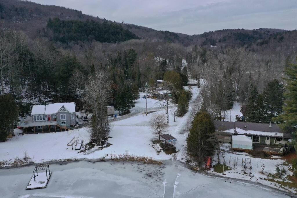 Beauty, tranquility, spa, winter wonderland