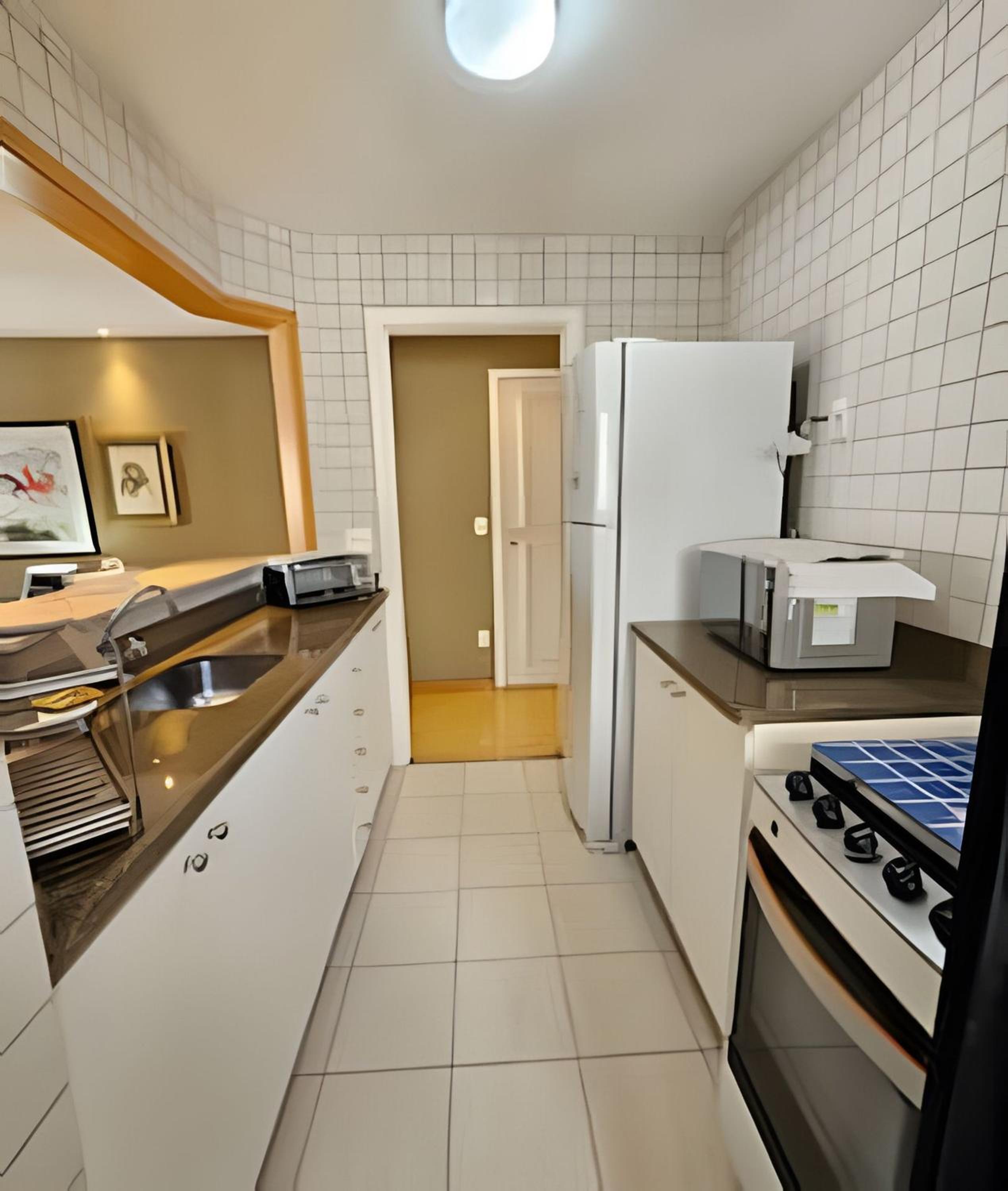 Flat-Apart hotel dois quartos c/uma suíte e vaga