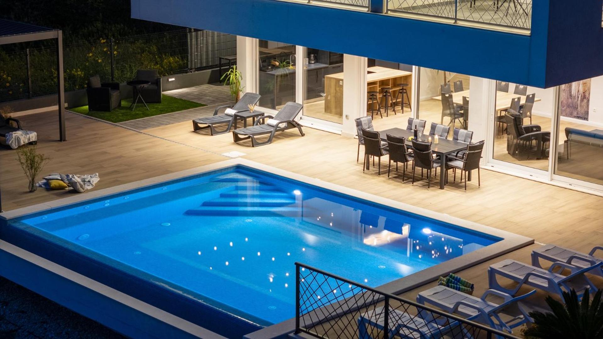 Villa Casa Bella with sea views - 1,4km from the beach