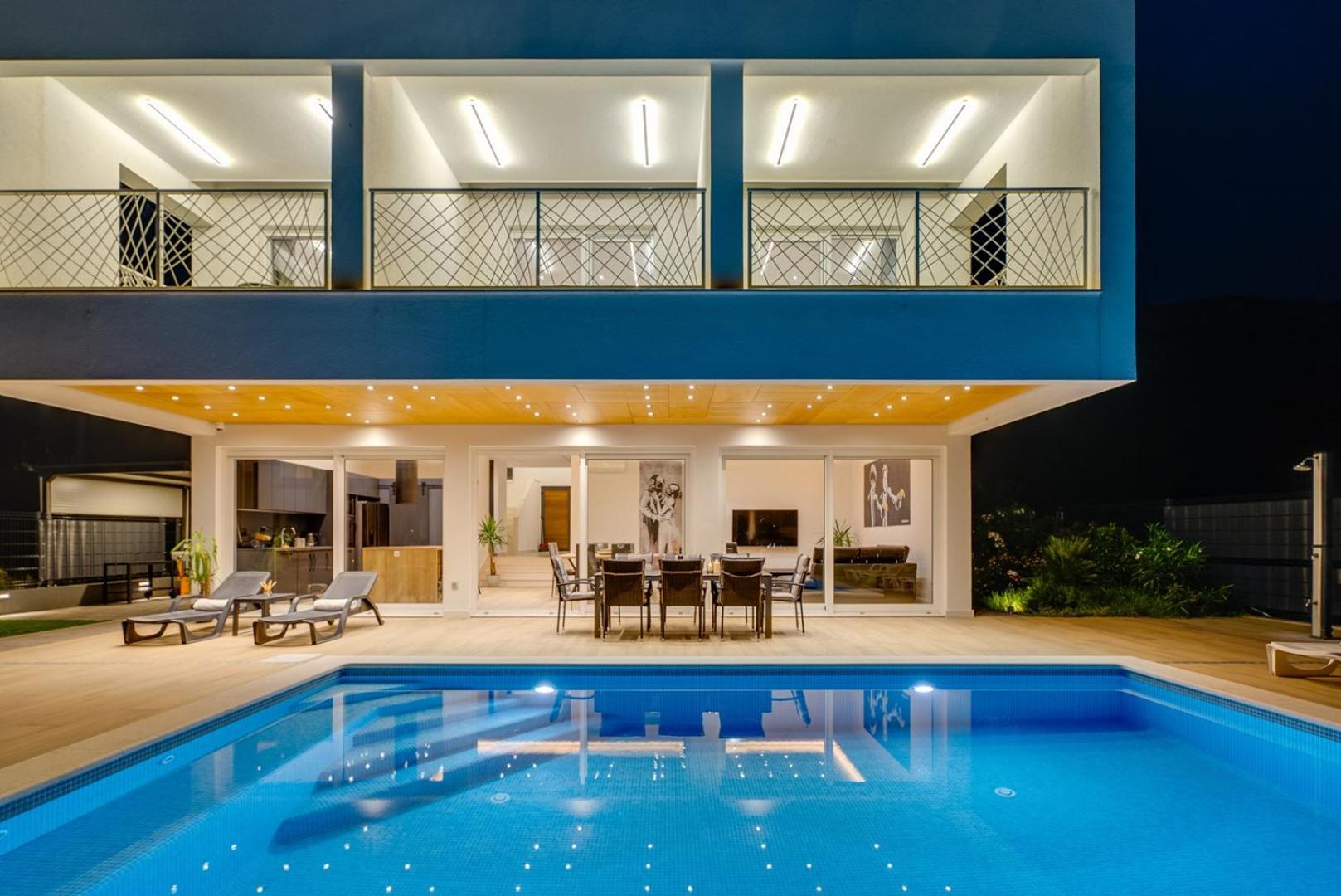 Villa Casa Bella with sea views - 1,4km from the beach