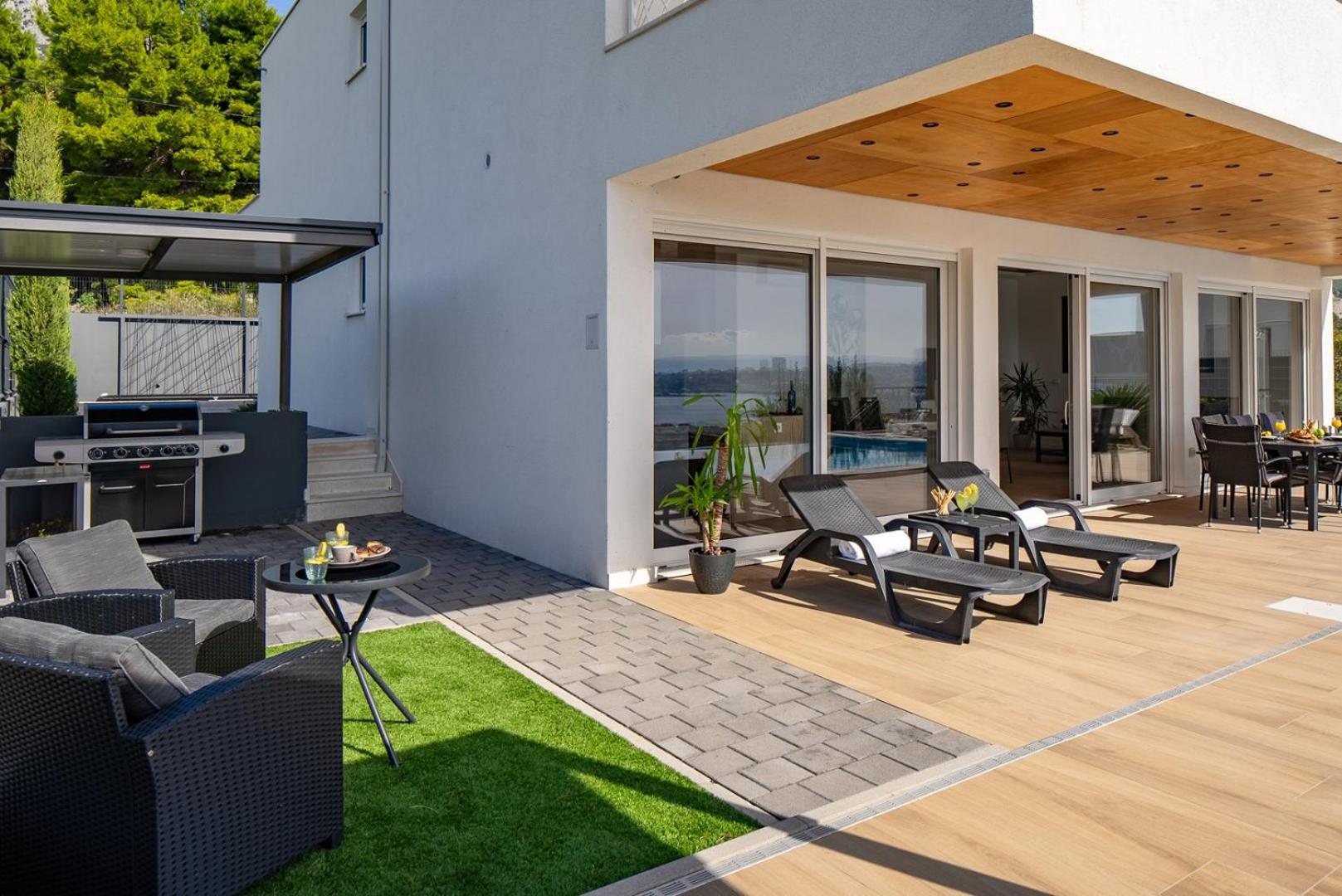 Villa Casa Bella with sea views - 1,4km from the beach