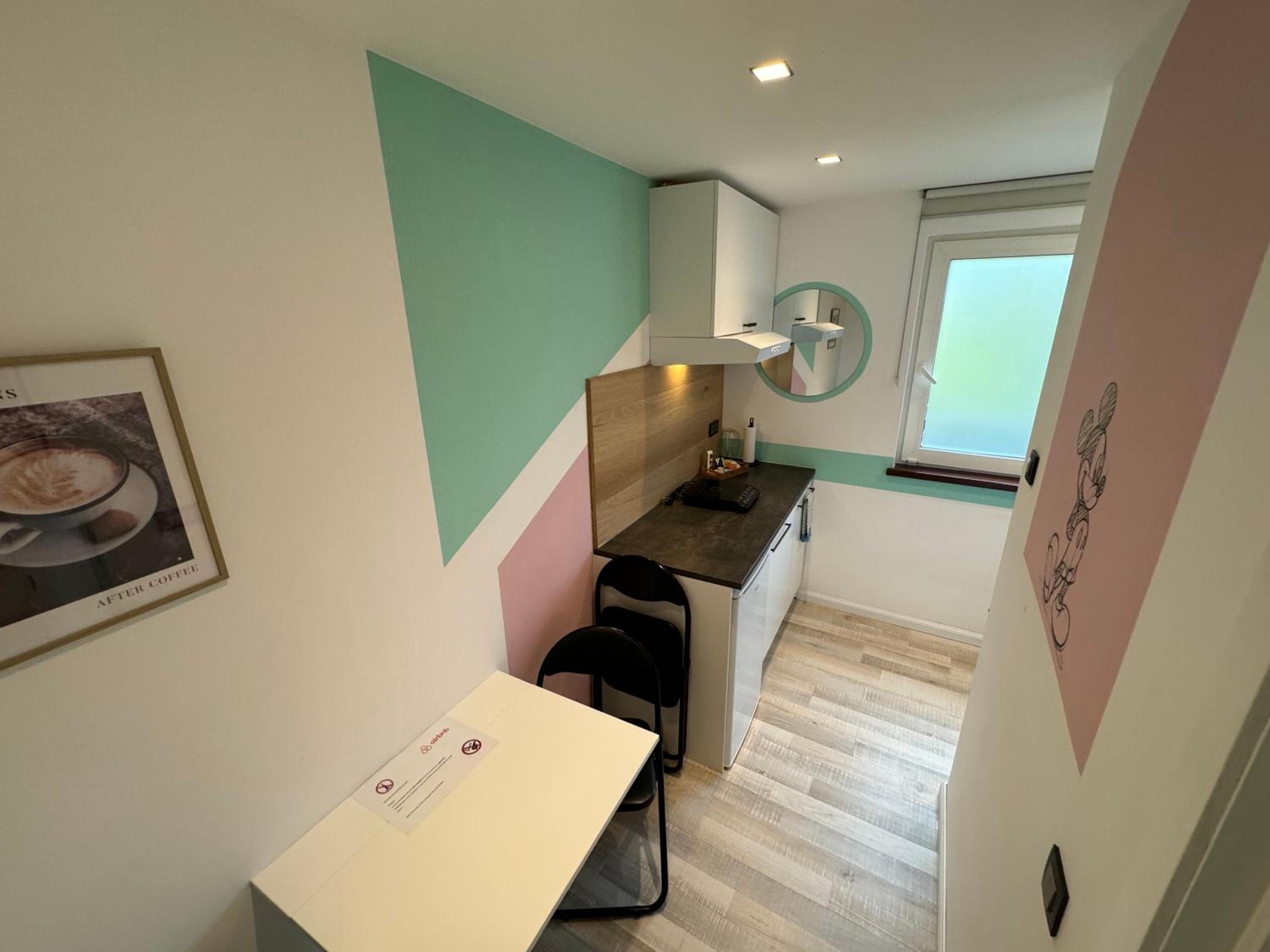 hébergement pour 3 personnes, 2 chambres