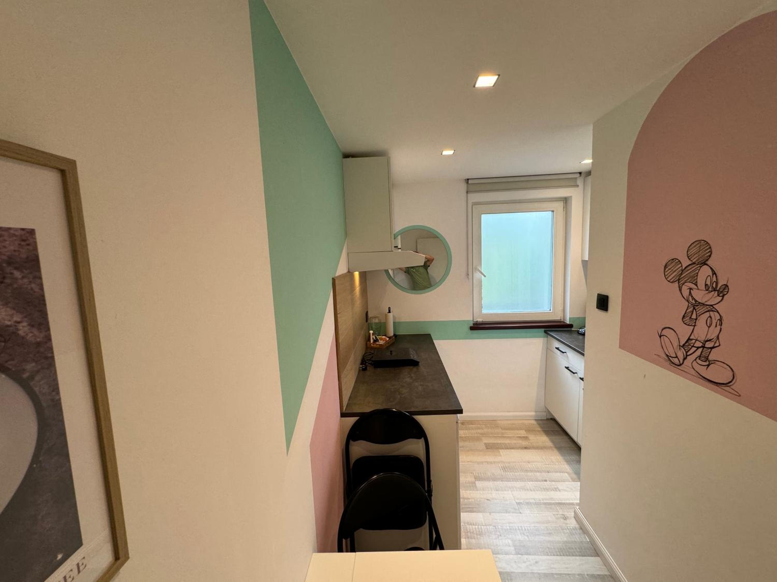 hébergement pour 3 personnes, 2 chambres