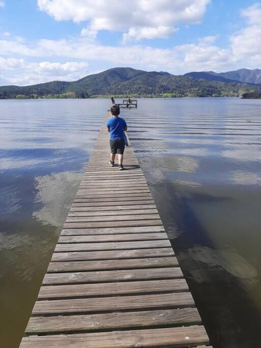 Linda cabaña con salida al Lago Rapel