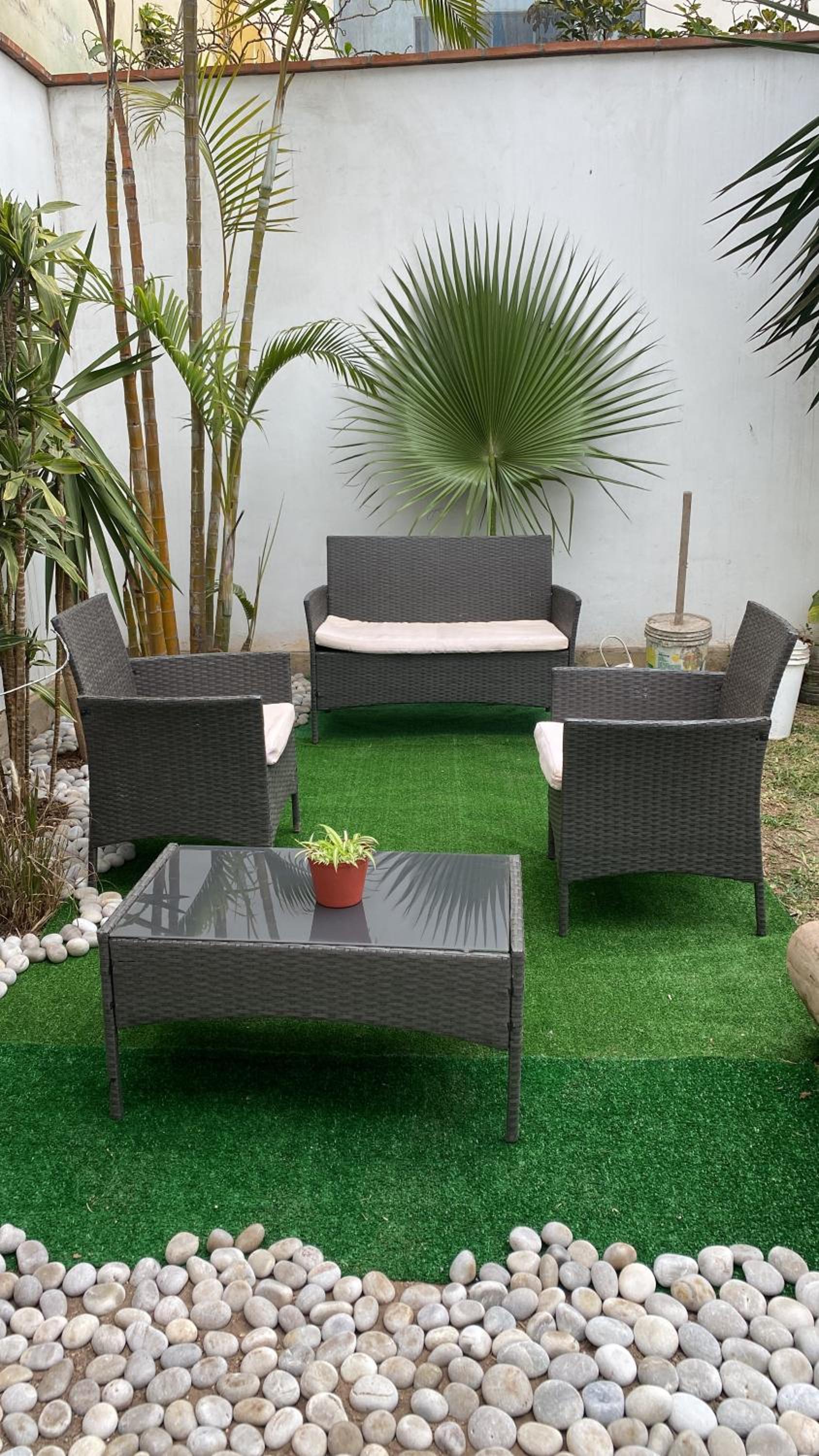 2 beds with garden view and terrace view 5