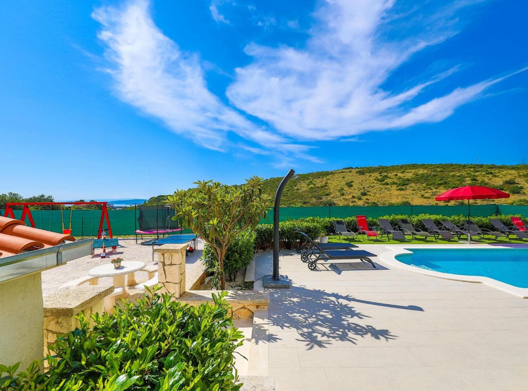Scenic Elegant Trogir Villa with Pool view 2